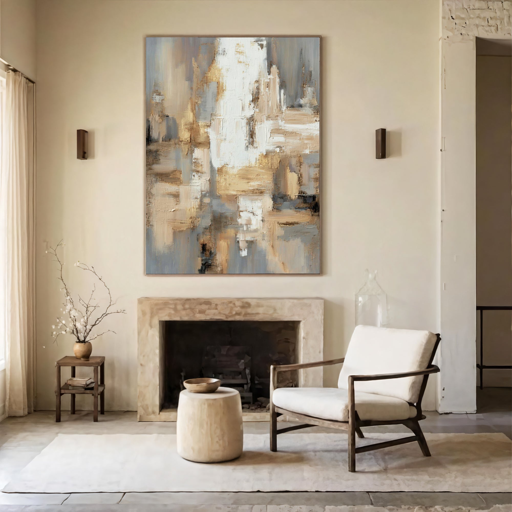 Textured Ash Gilded | Gray Gold