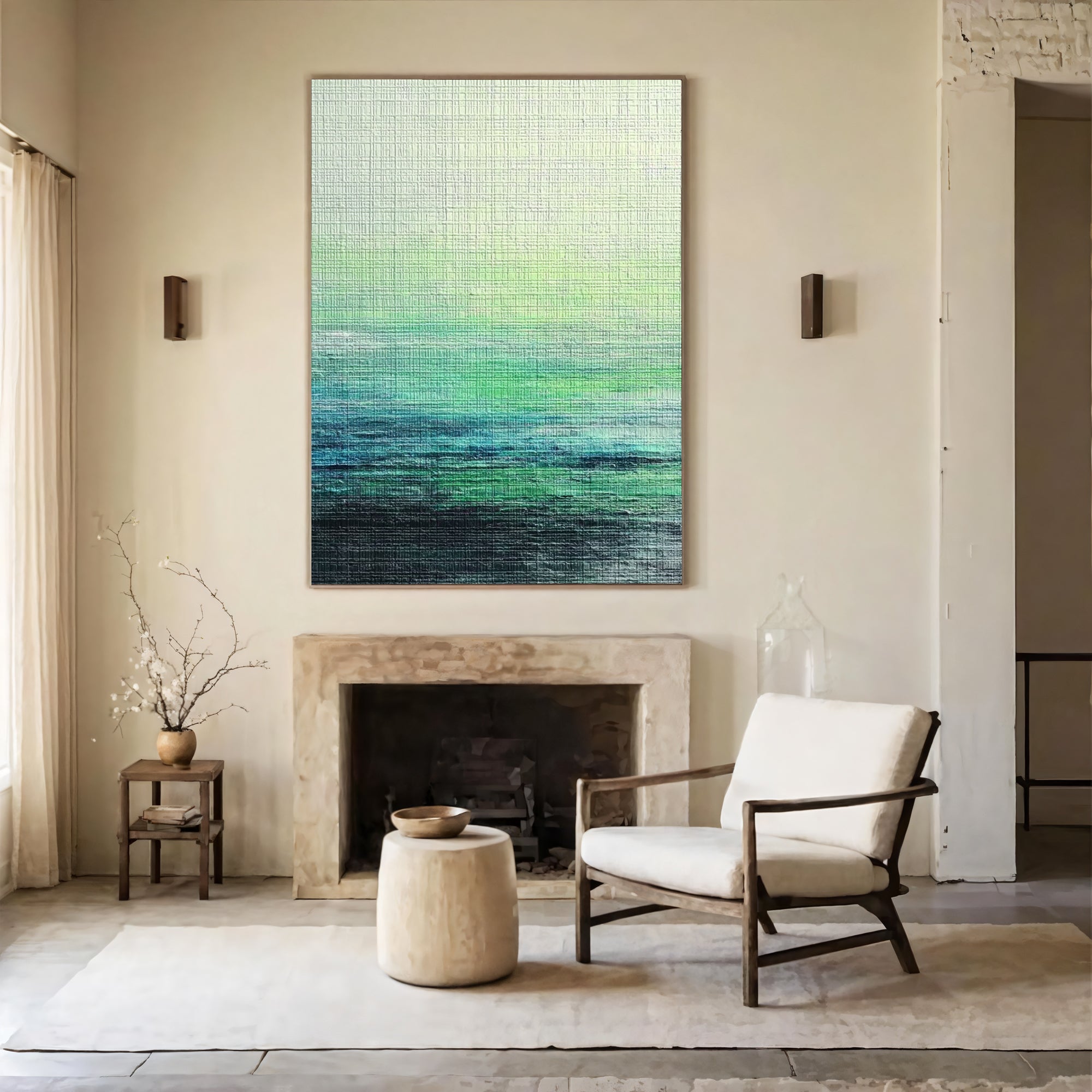 Textured Teal Gradients | Ocean Hues