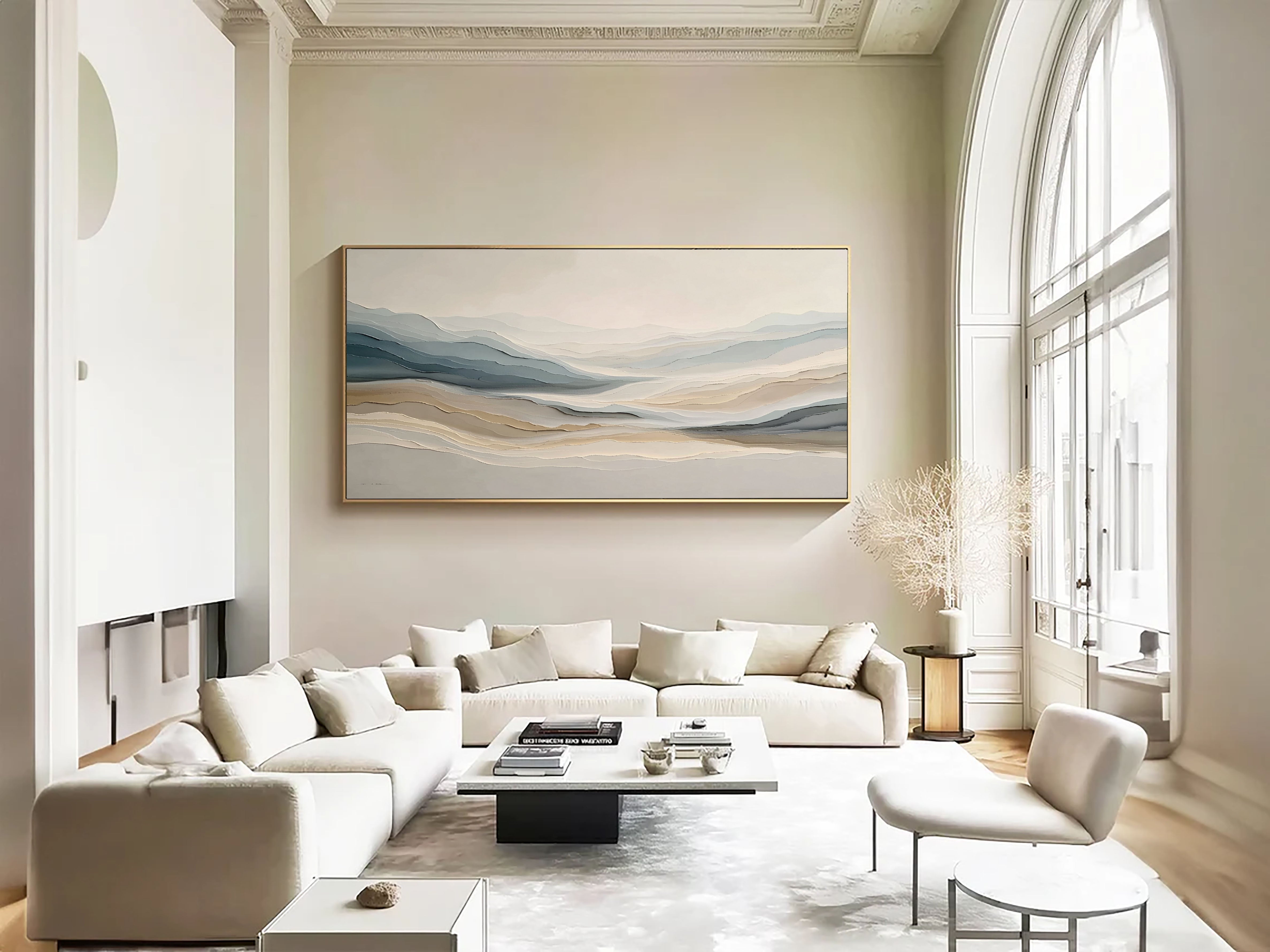 Textured Layered Ridges | Soft Horizon