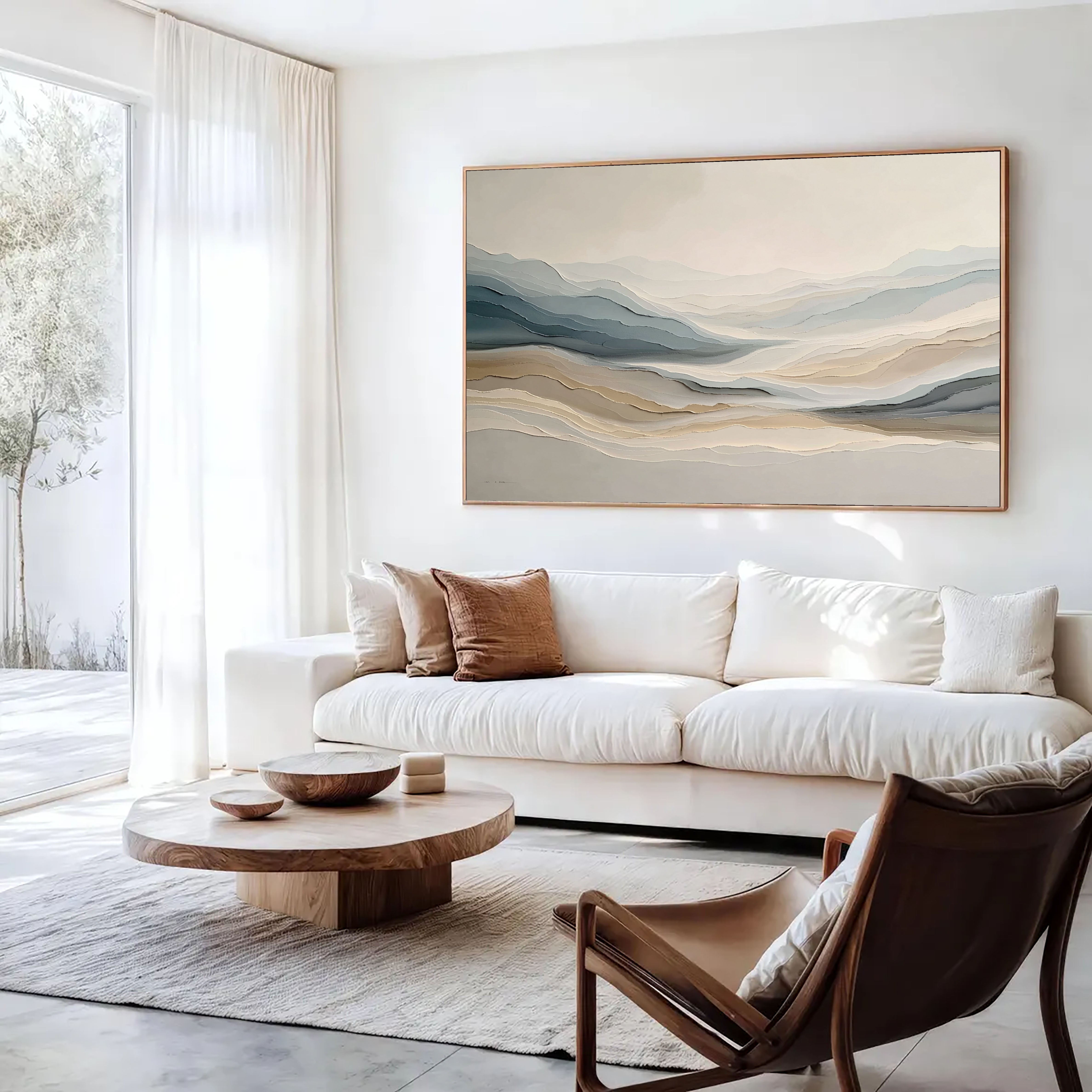 Textured Layered Ridges | Soft Horizon