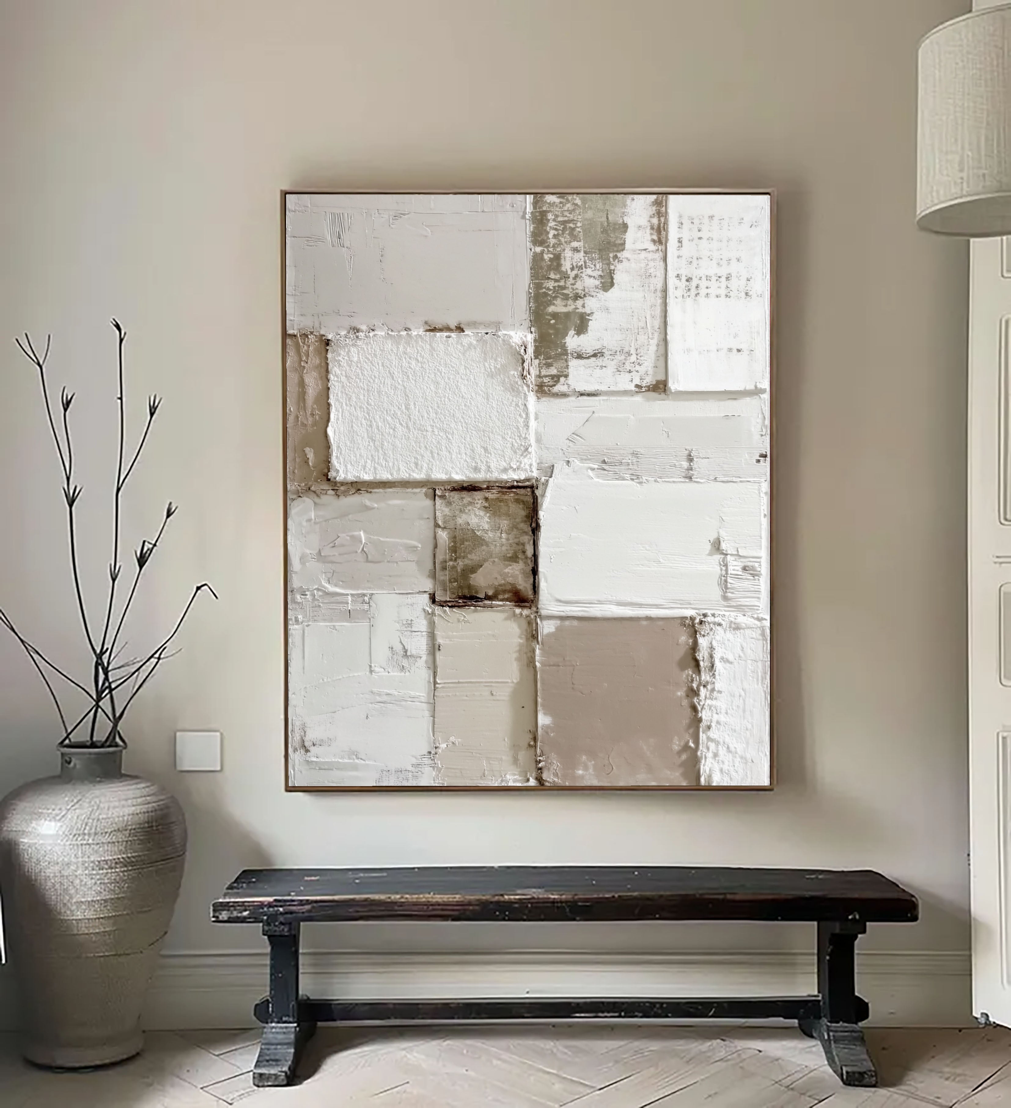 Textured Layered Panels | Neutral Tones