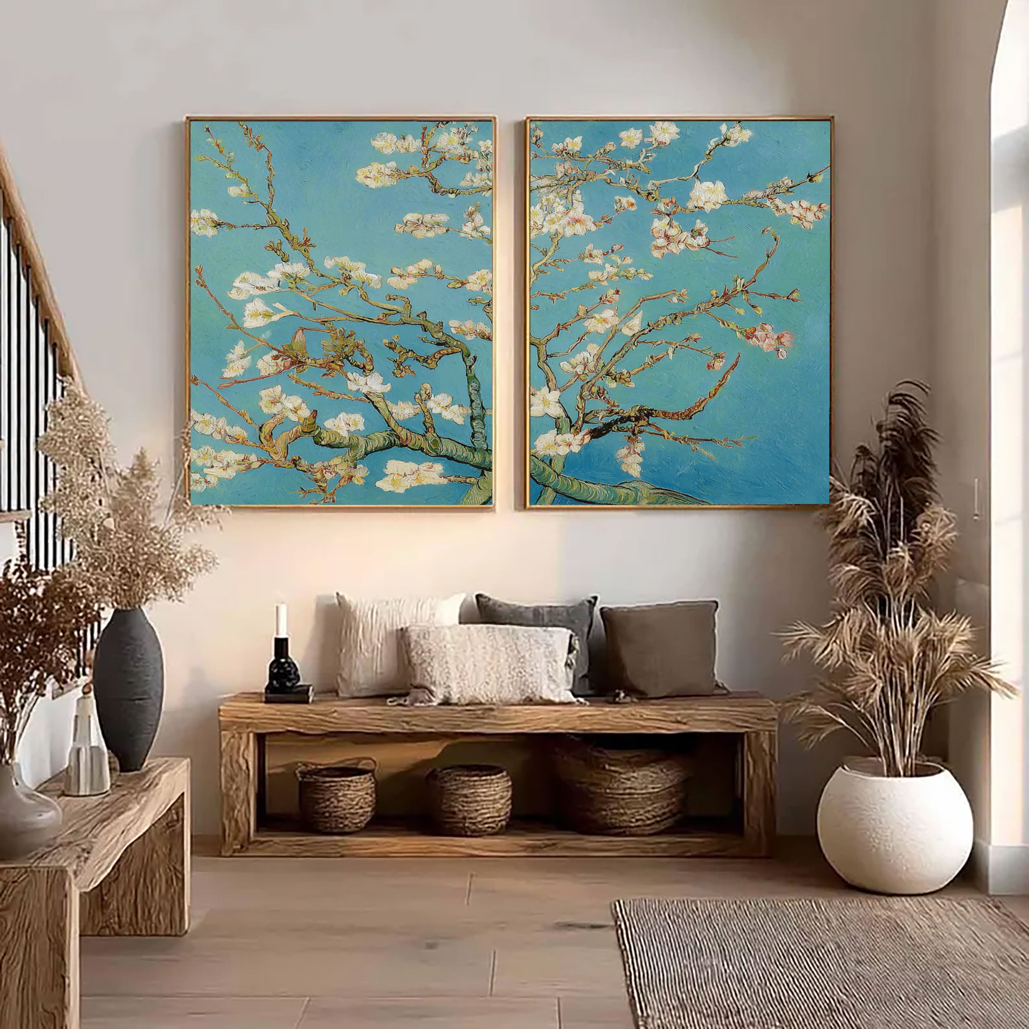 Iconic Floral Blossoms | Almond Blue