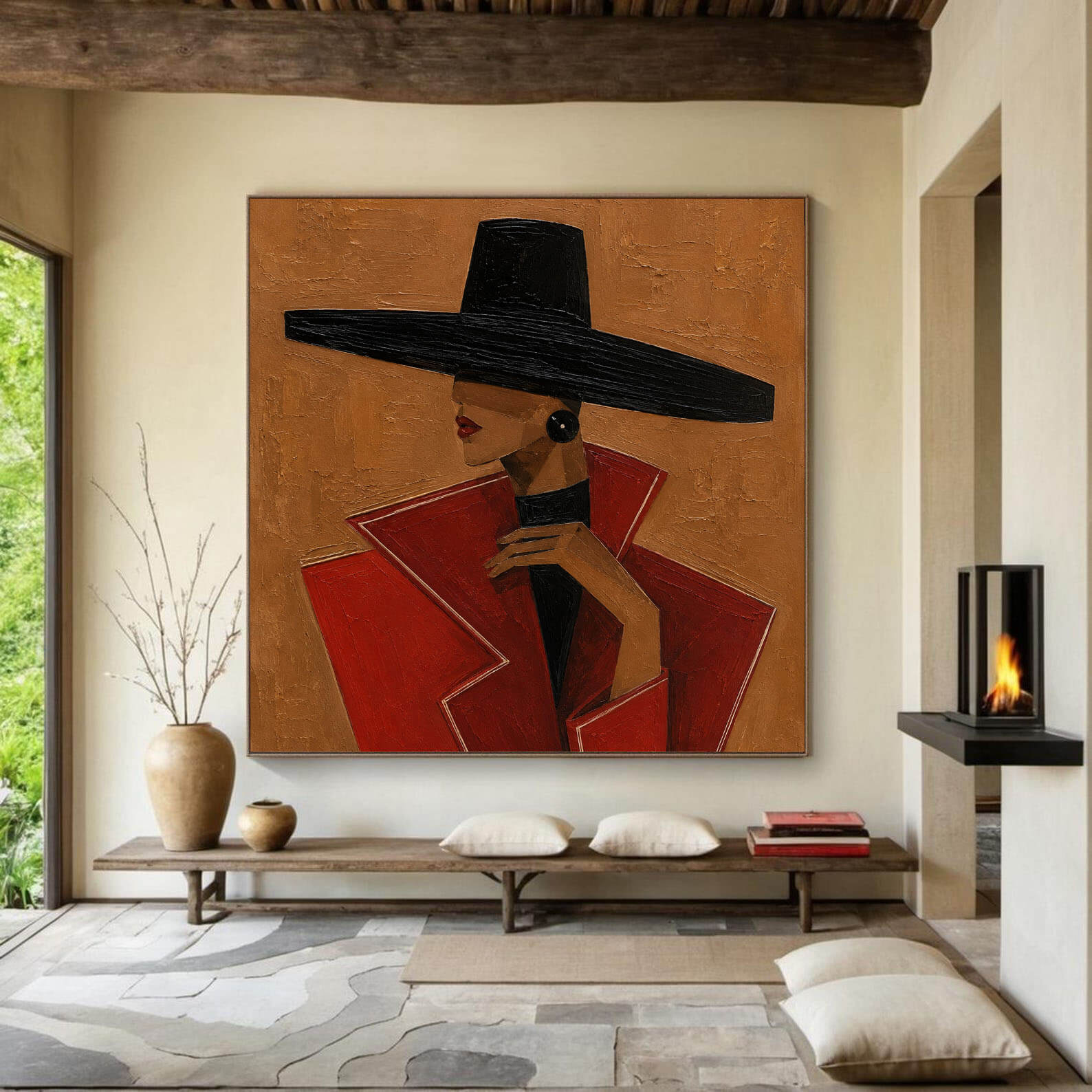 Impressionist Art | Sharp Chic Silhouette
