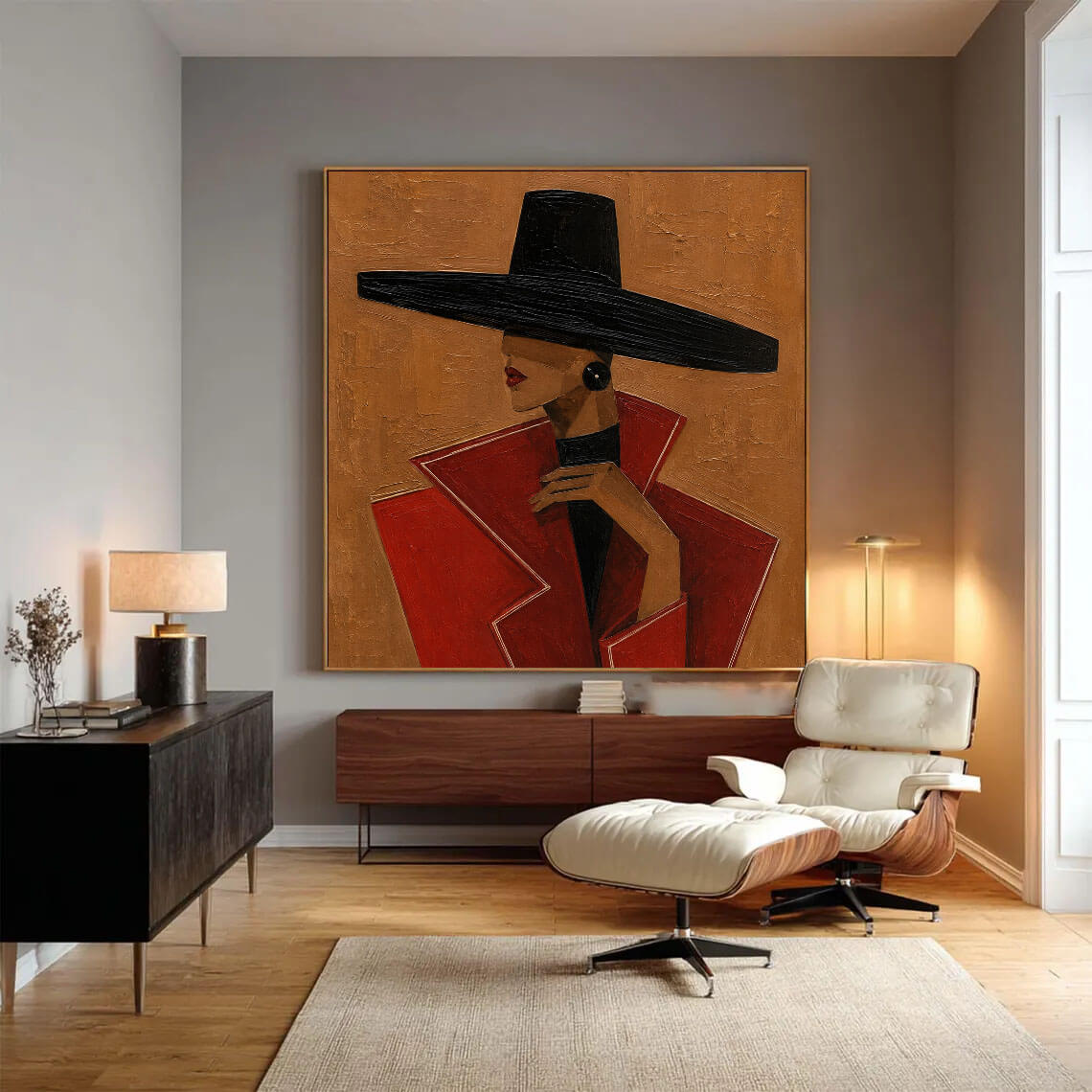 Impressionist Art | Sharp Chic Silhouette
