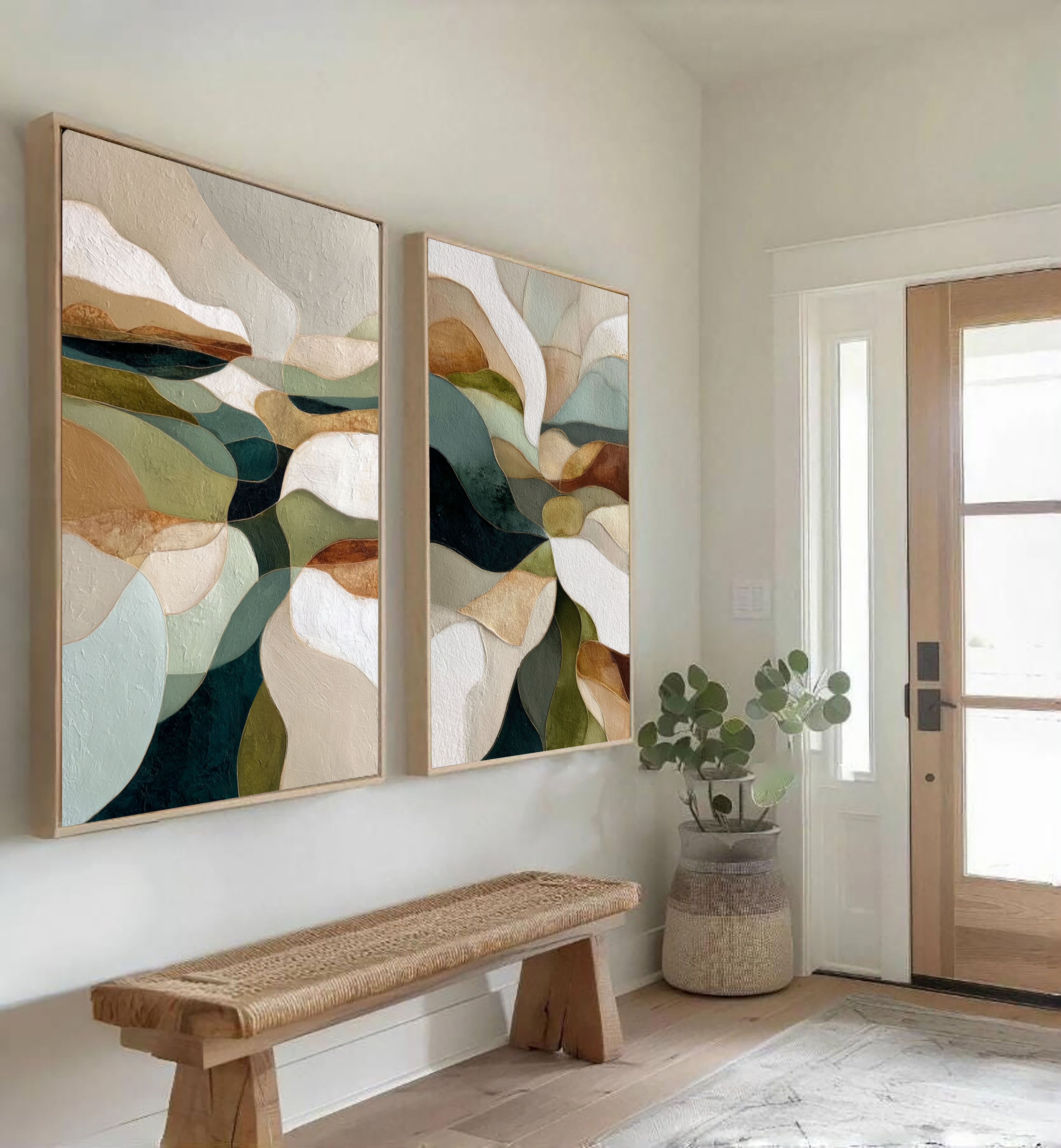 Kühne geometrische Formen | Holzmaserung