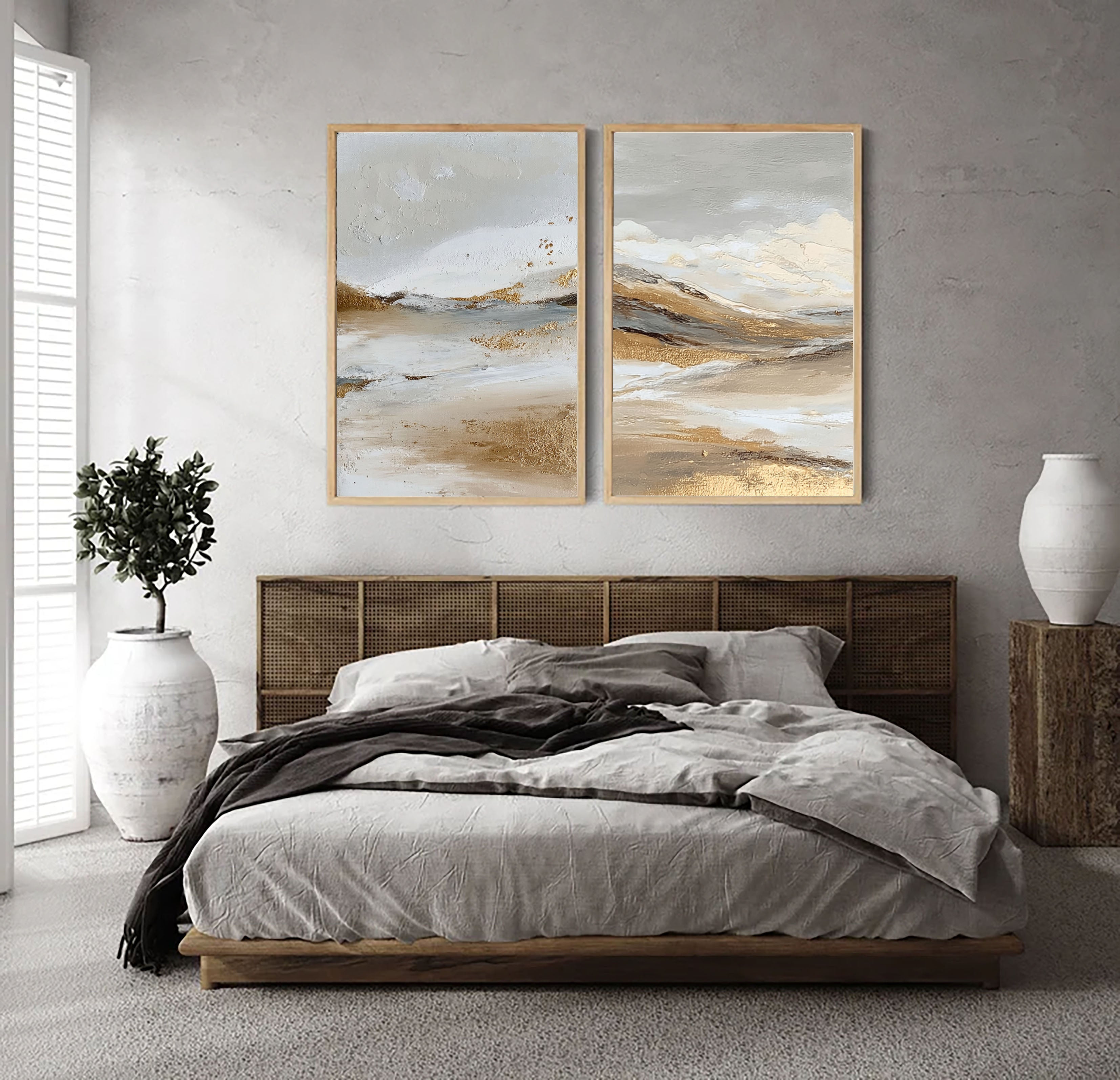 Textured Landscape Elegance | Golden Earth