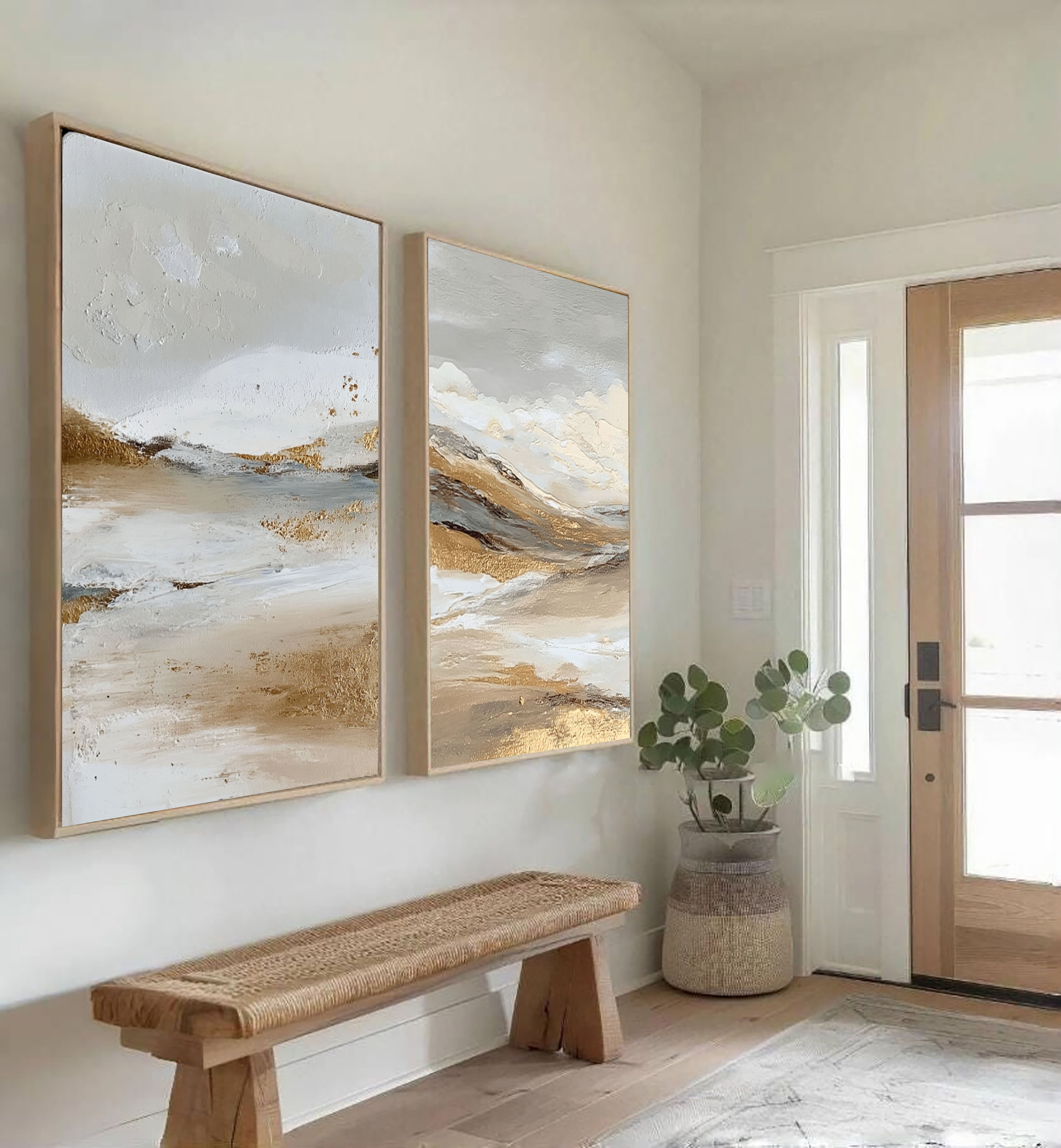 Textured Landscape Elegance | Golden Earth