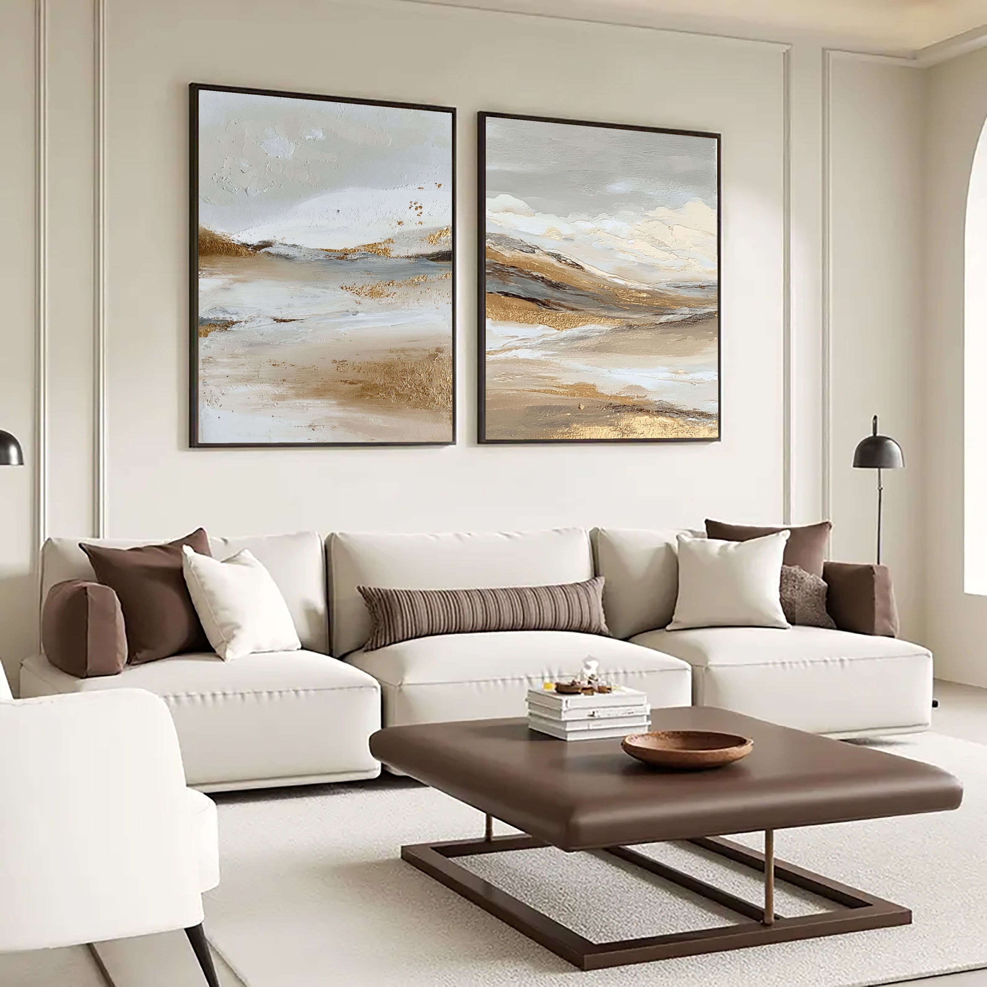 Textured Landscape Elegance | Golden Earth