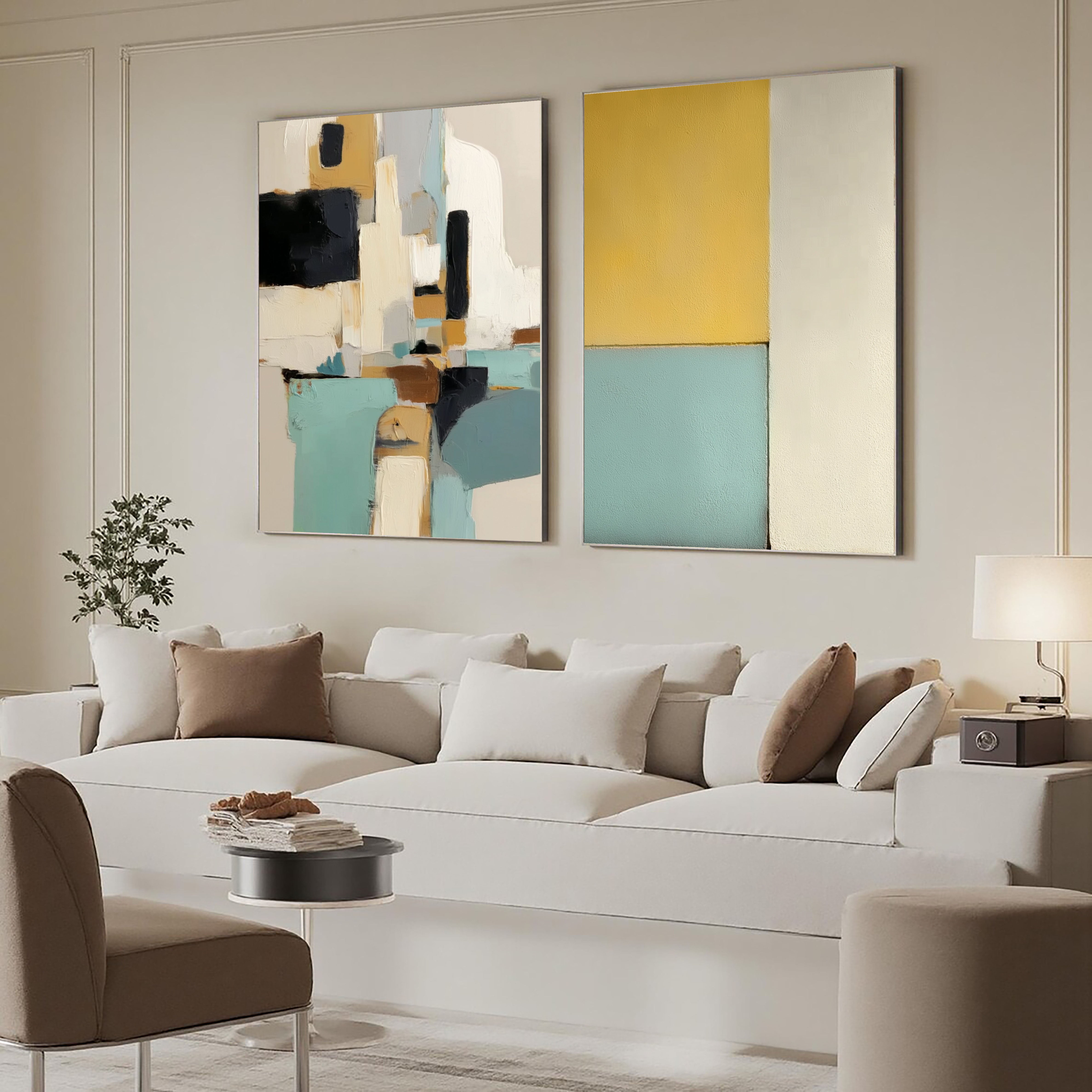 Textured Abstract Geometry | Bold Hues