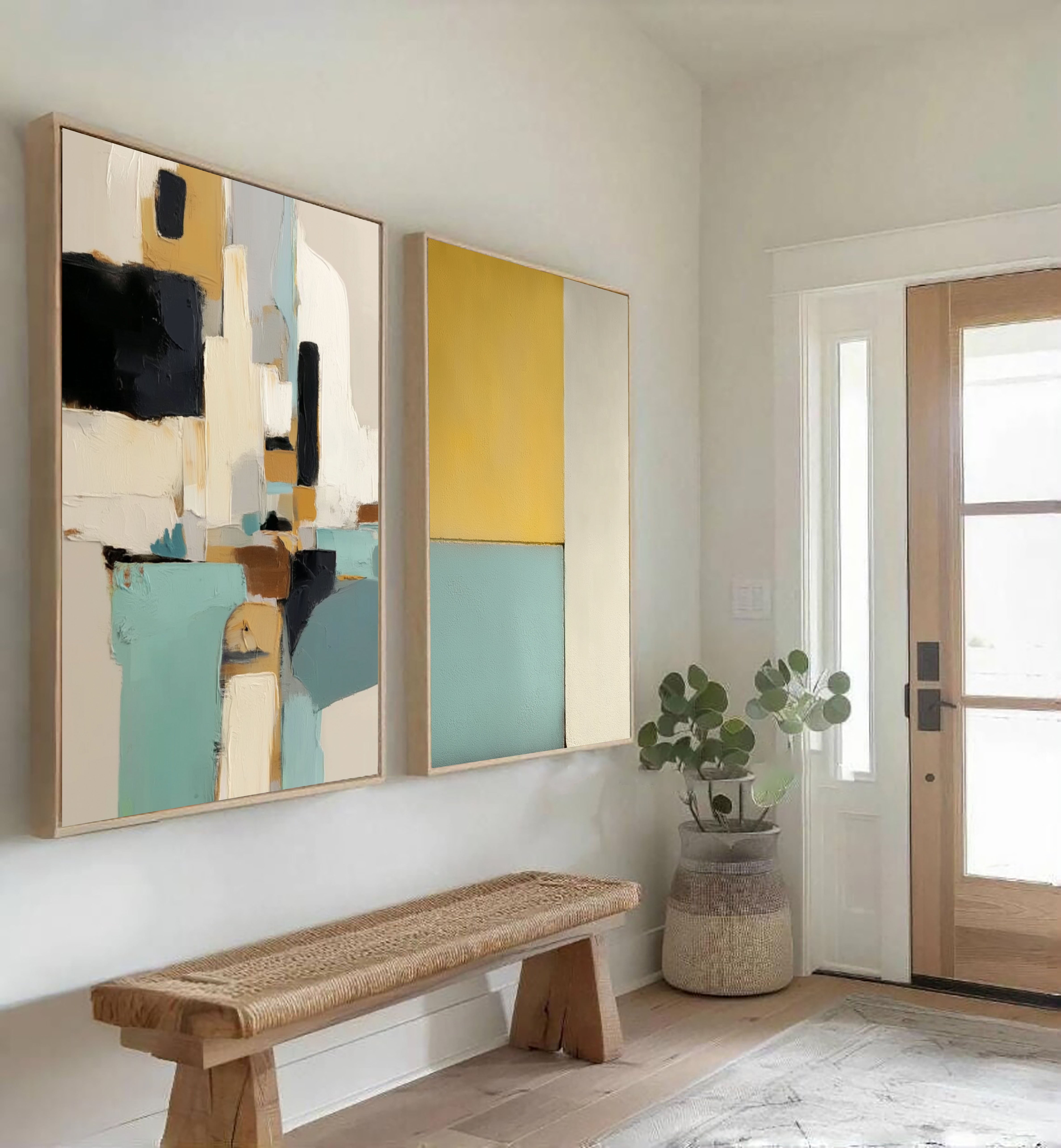 Textured Abstract Geometry | Bold Hues