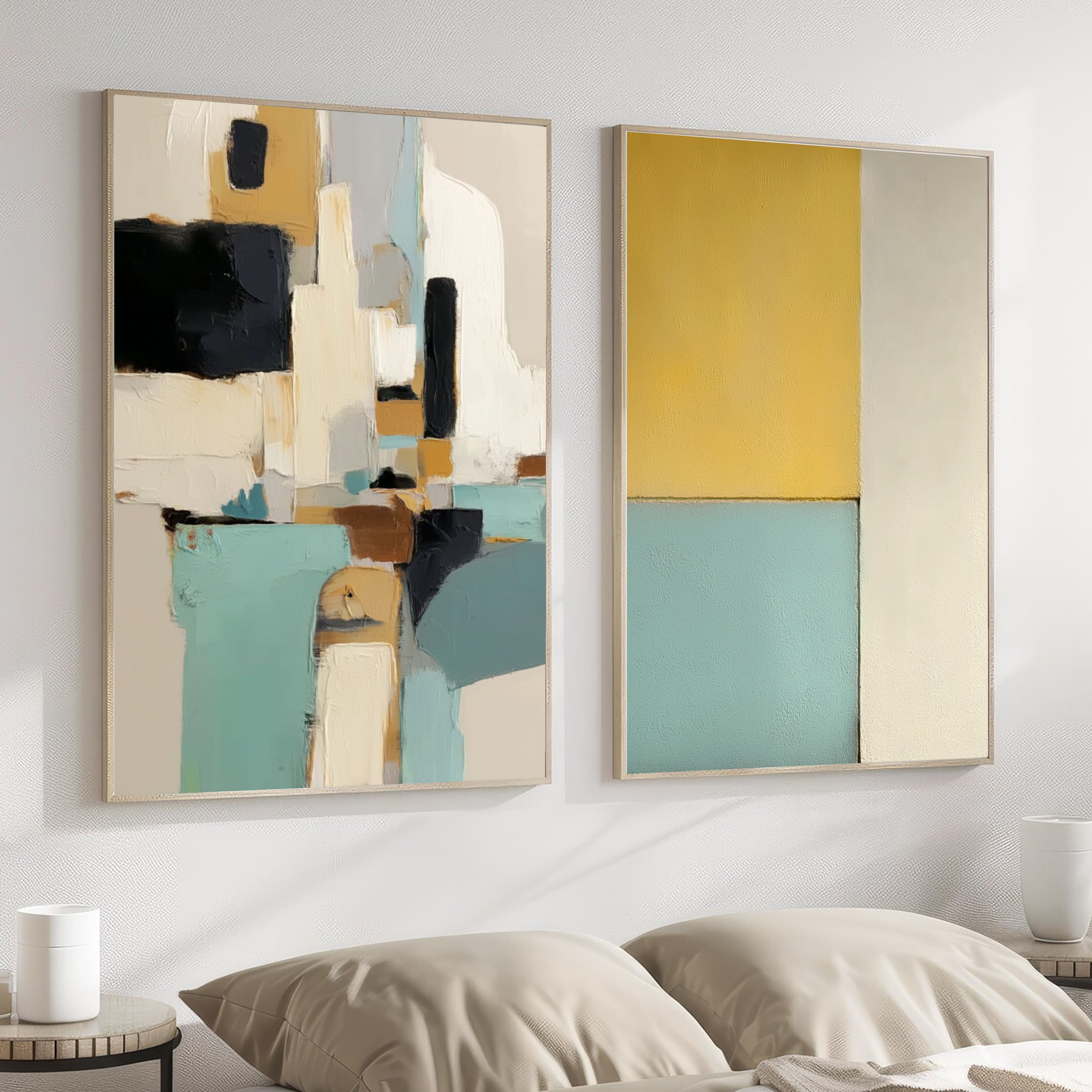 Textured Abstract Geometry | Bold Hues