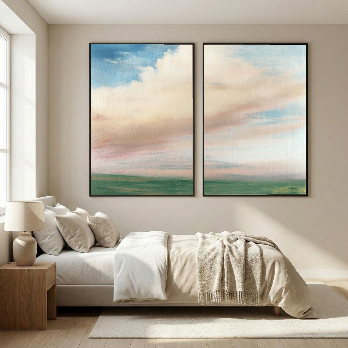 Serene Pastel Horizon | Sky View