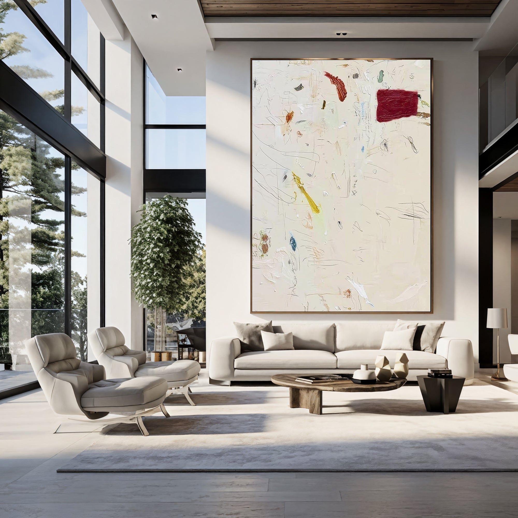 Textured Ethereal Strokes | Subtle Hues