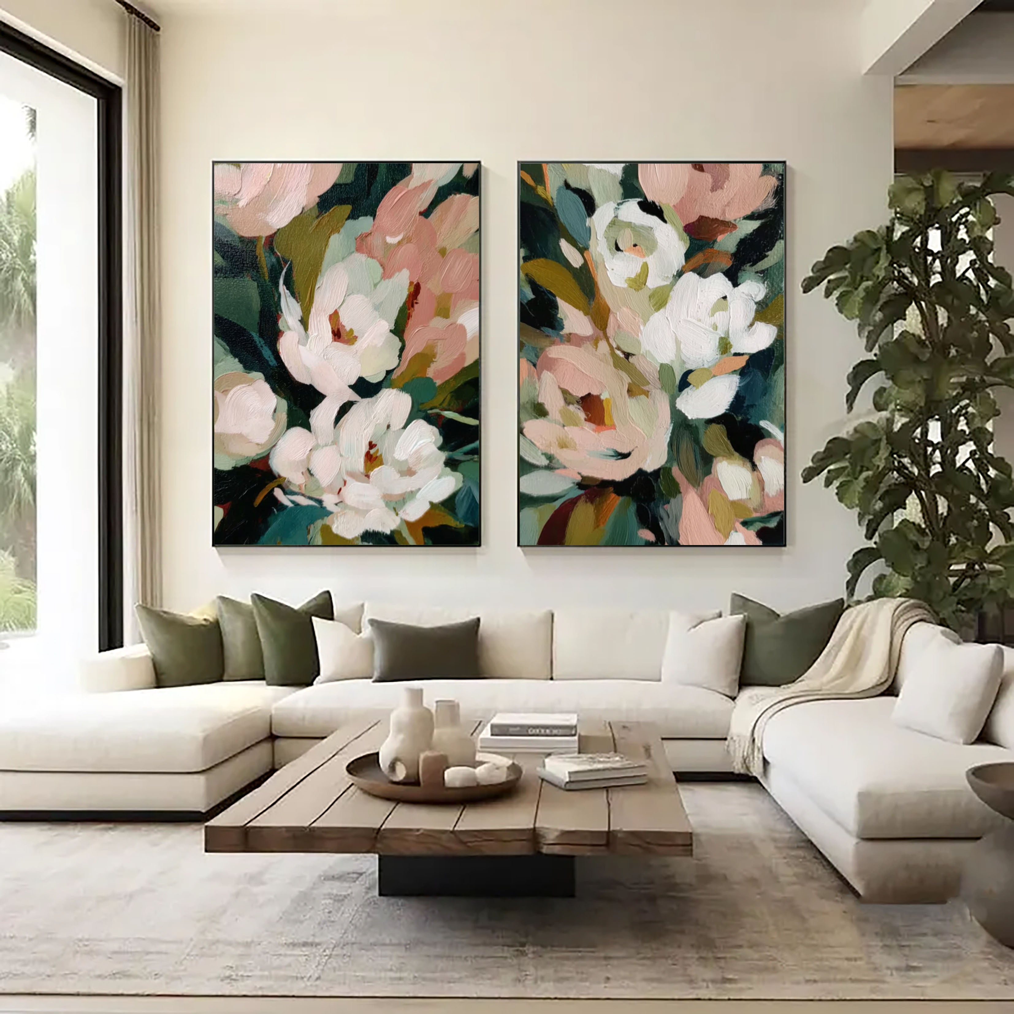 Warme geometrische Harmonie | Rouge Gold