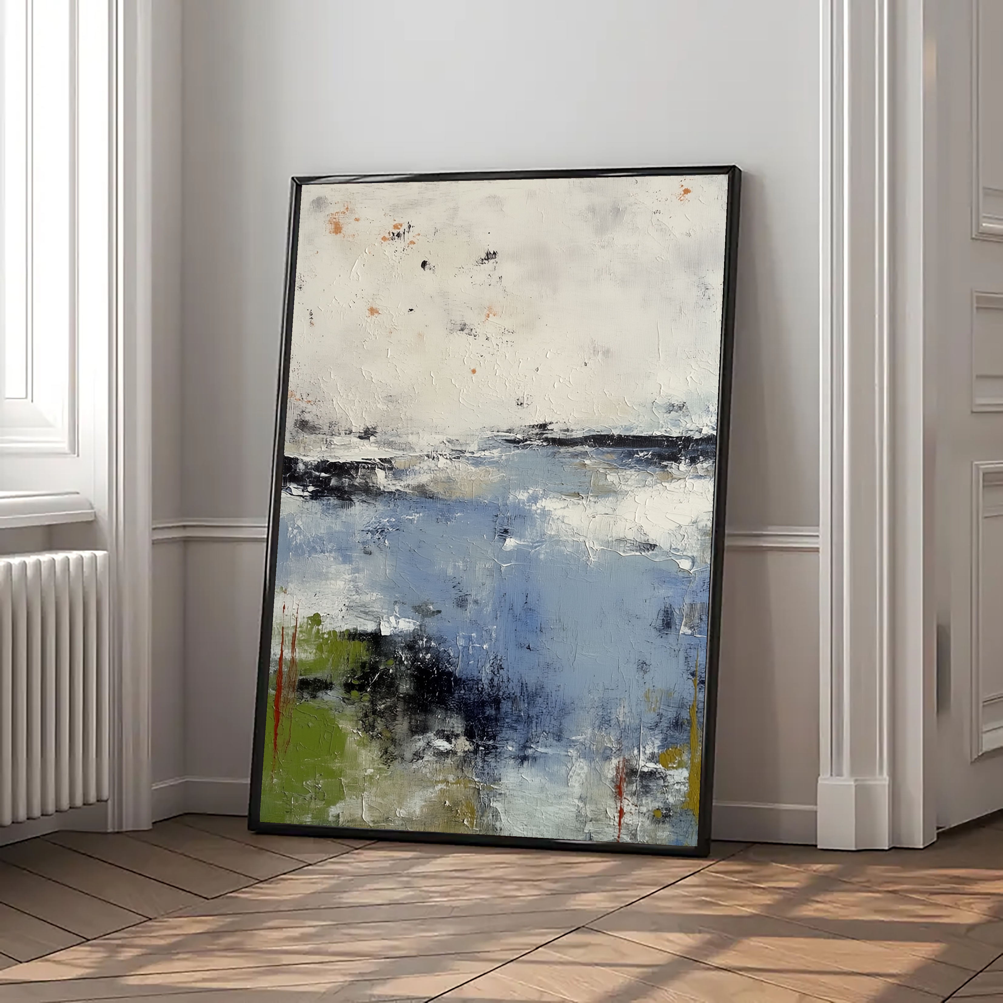 Textured Misty Shore | Verdant Accents