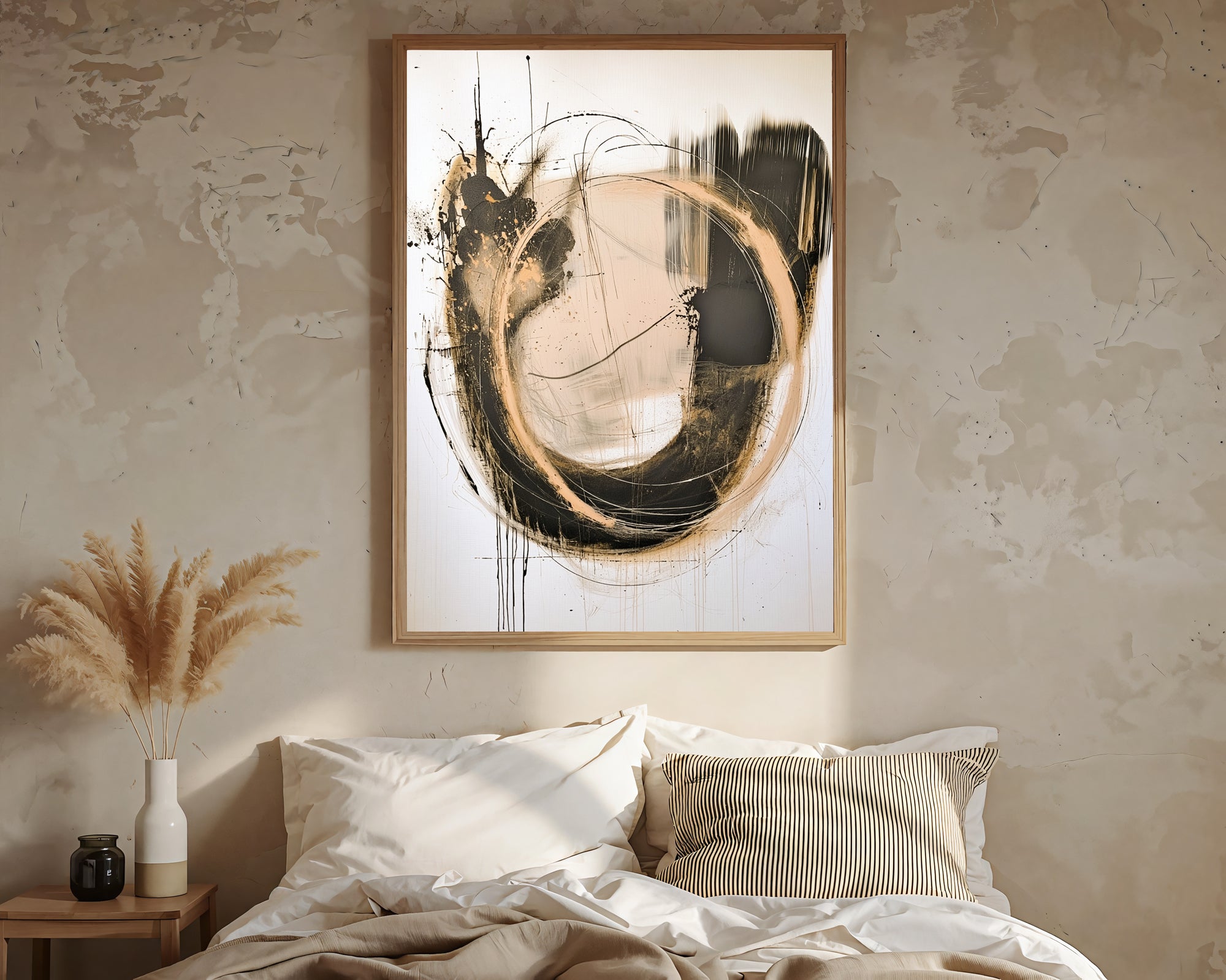 Textured Gilded Swirl | Contrast Tones