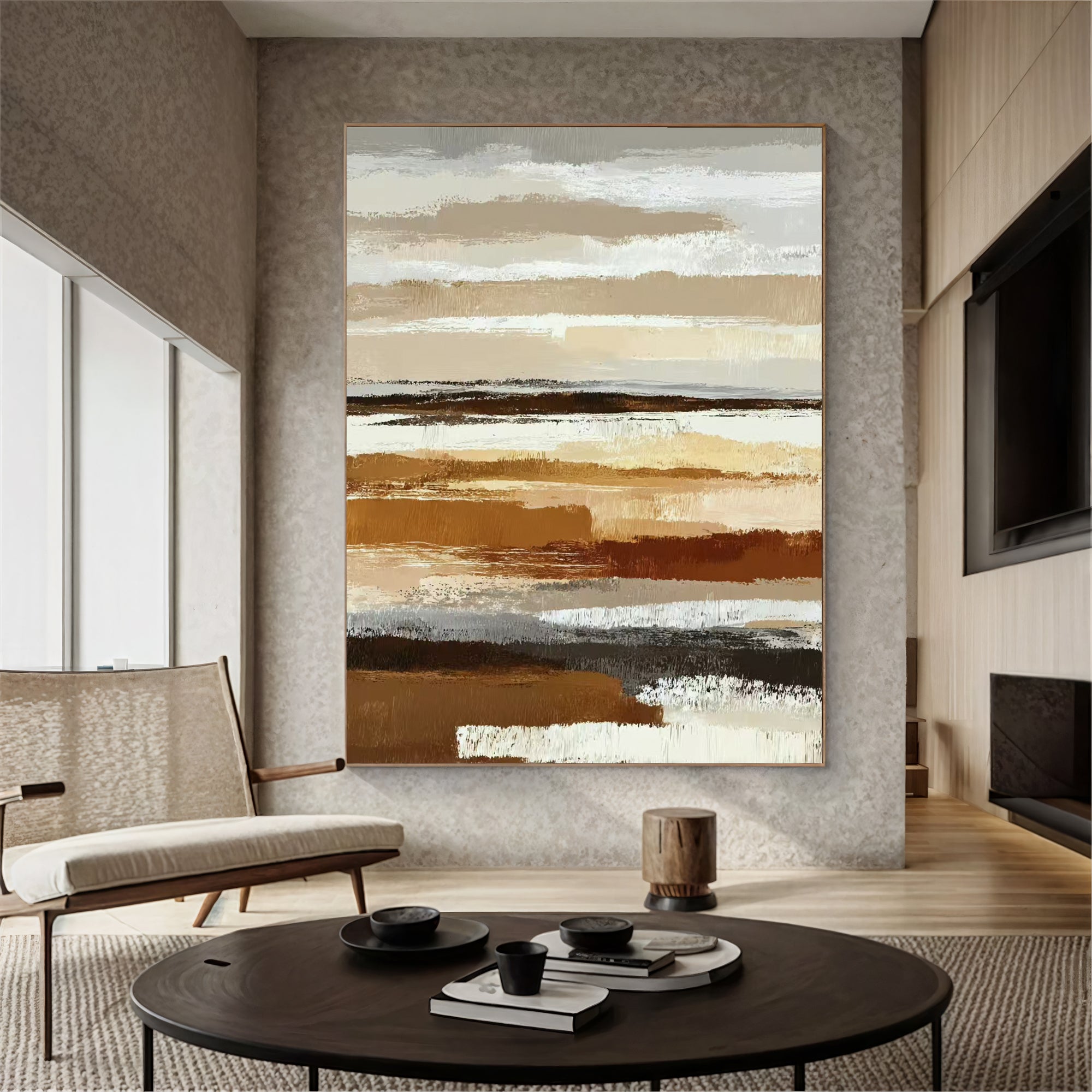 Textured Terracotta Undulations | Ashy Hues