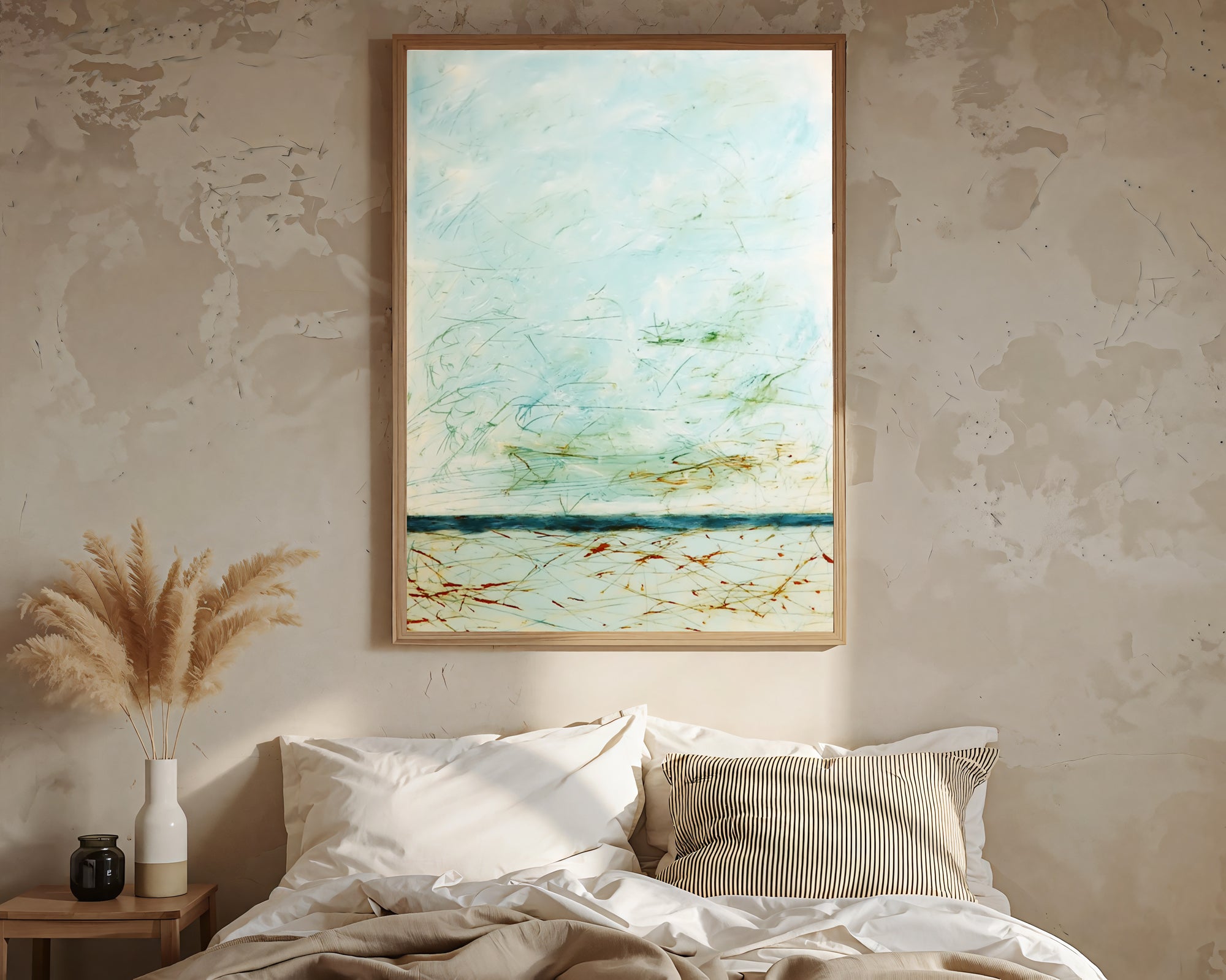 Textured Airy Landscape | Soft Hues