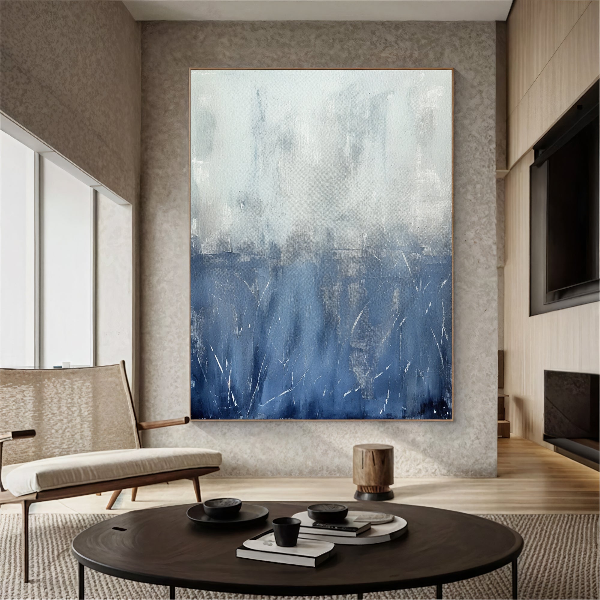 Textured Blue Nuance | Mist Hues