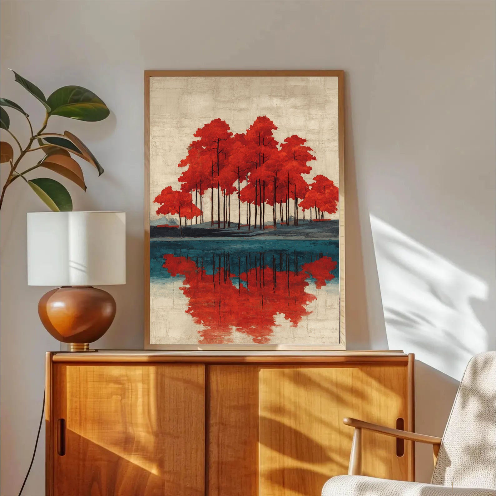 Textured Scenic Art | Vibrant Depth