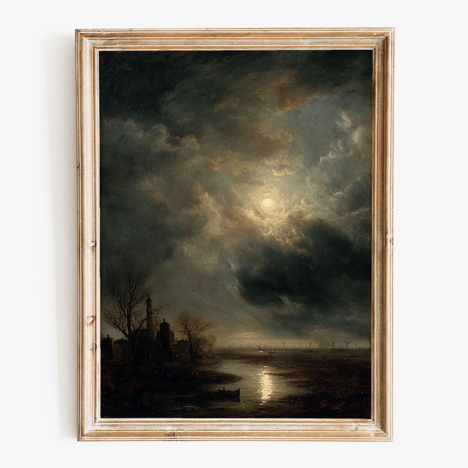 Textured Nocturne Art | Moody Depth