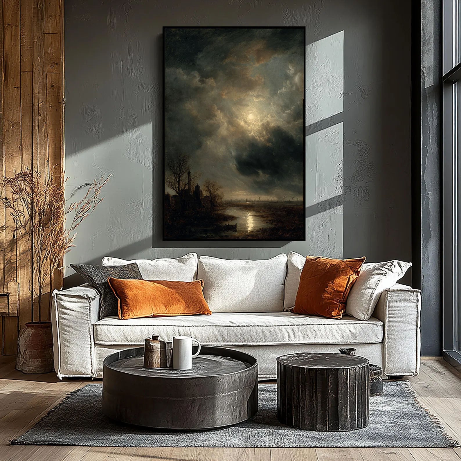 Textured Nocturne Art | Moody Depth