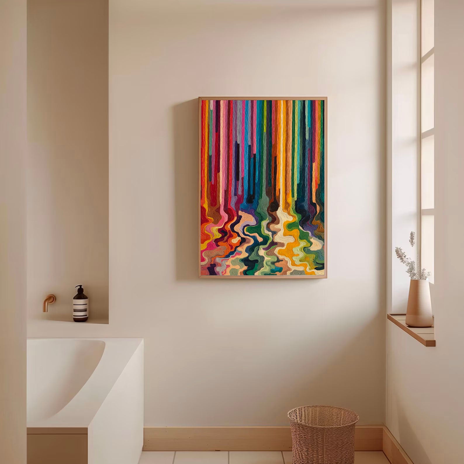 Colorful Flow Art | Vivid Depth