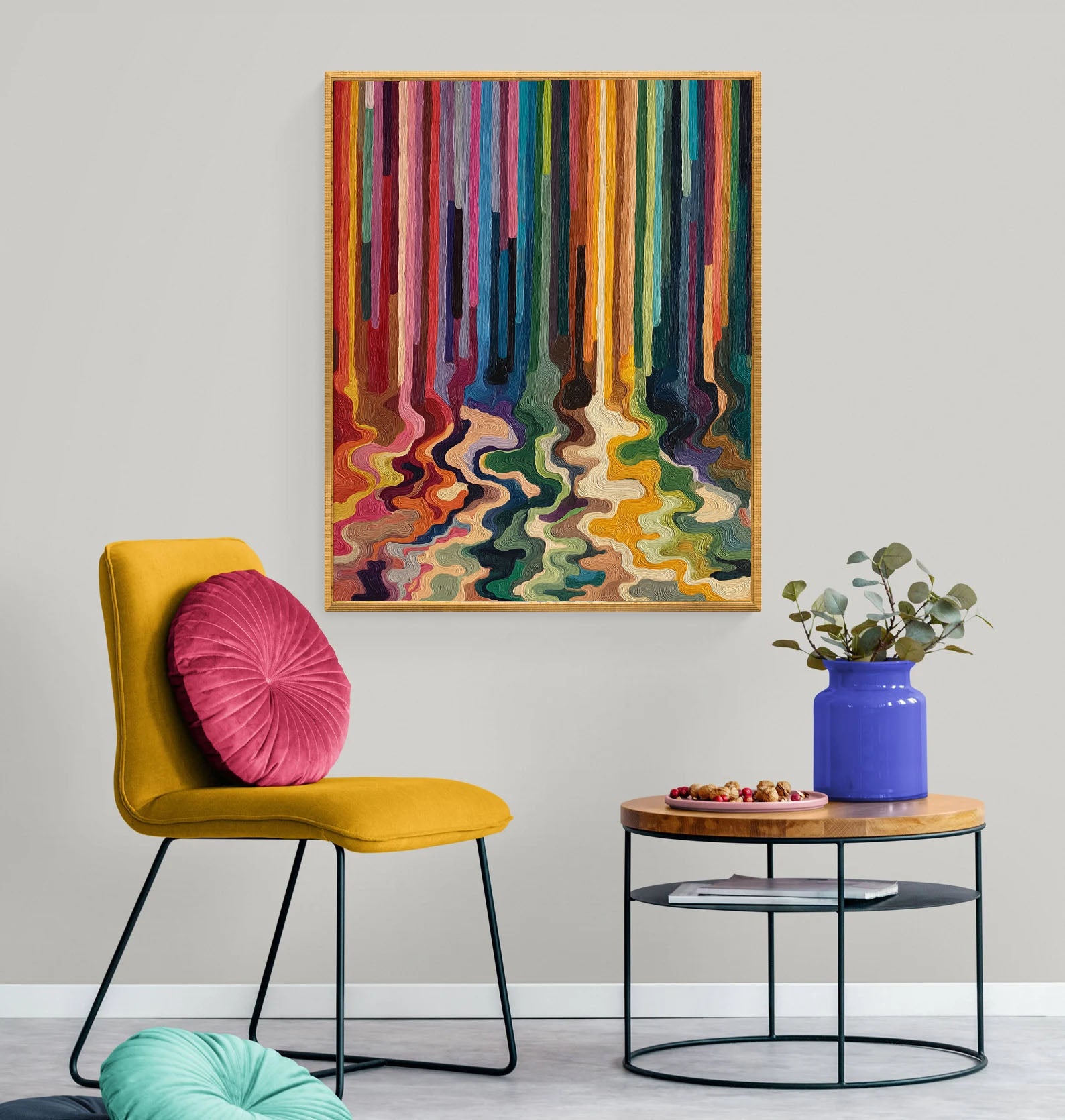 Colorful Flow Art | Vivid Depth