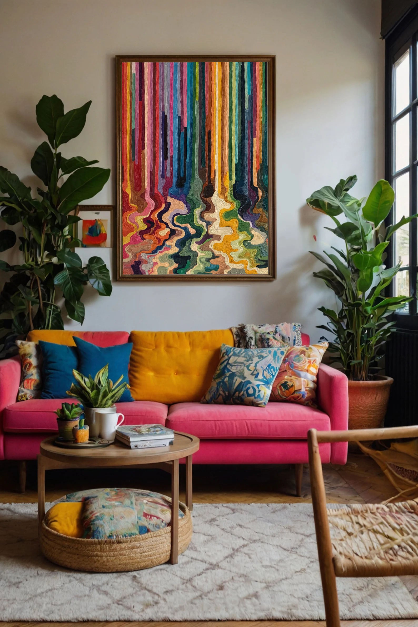 Colorful Flow Art | Vivid Depth