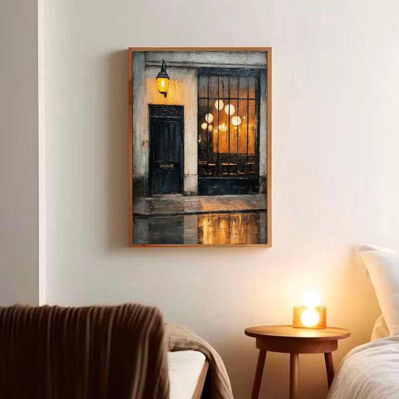 Textured Urban Glow | Black Gold