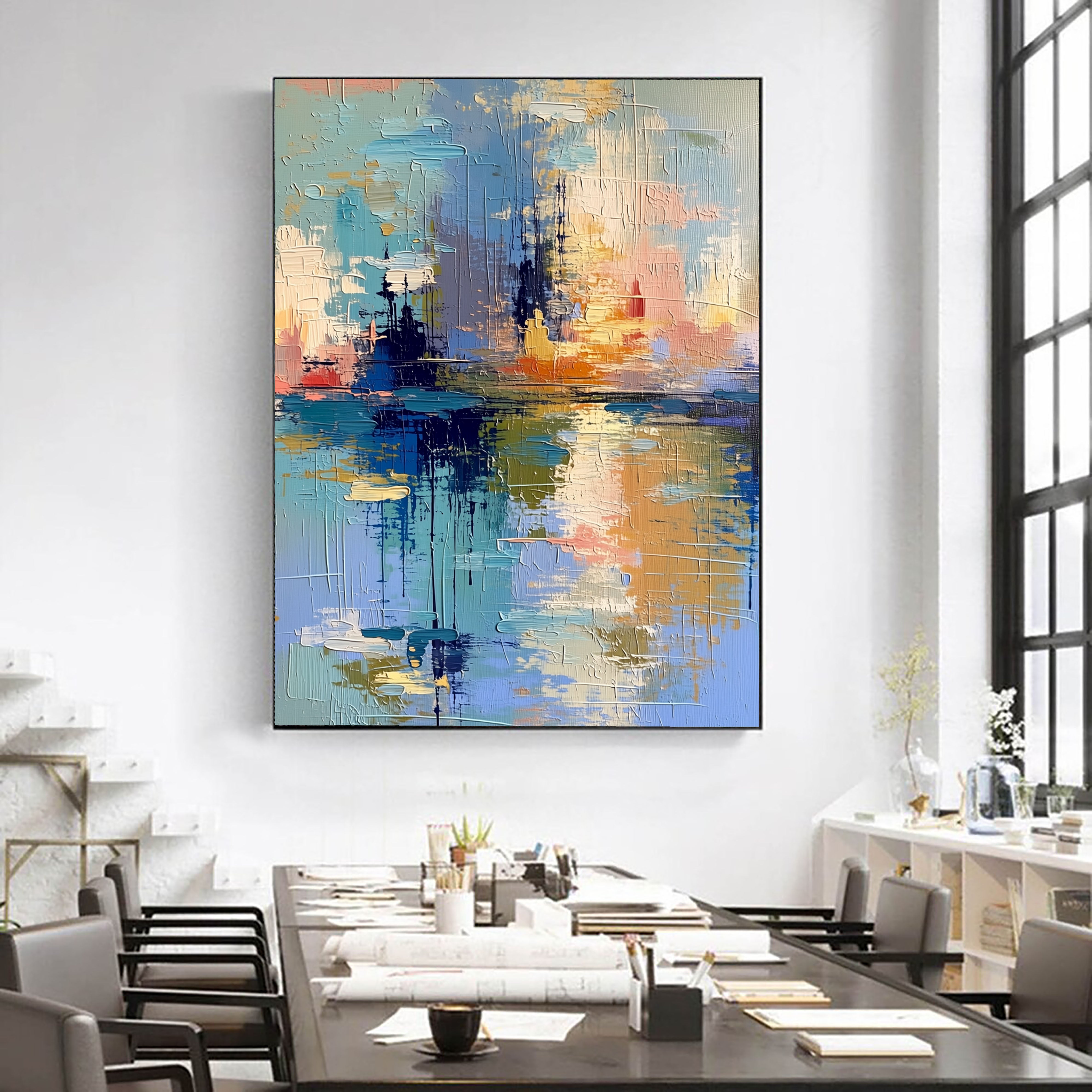 Vibrant Reflection Harmony | Coastal Glow