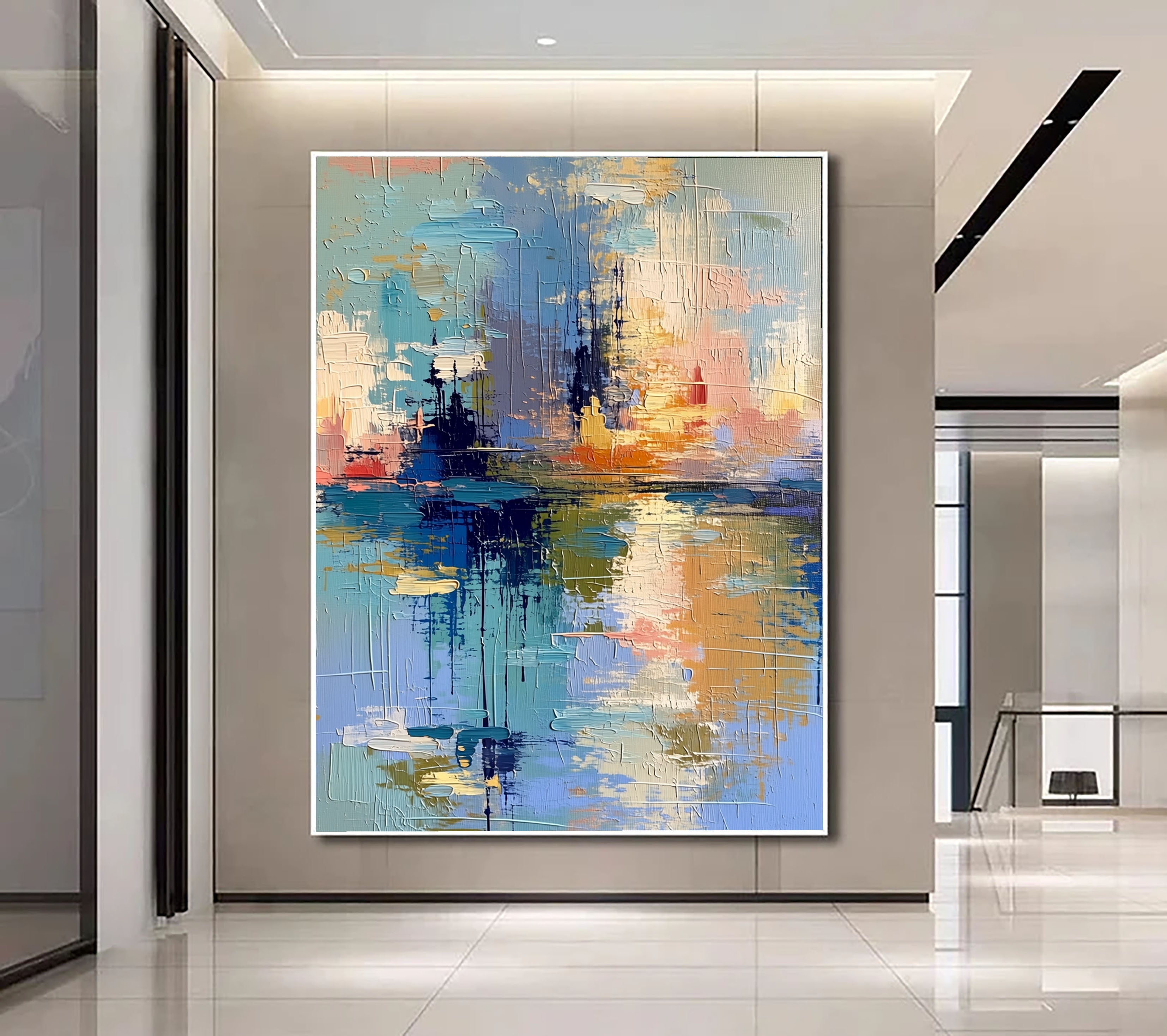 Vibrant Reflection Harmony | Coastal Glow