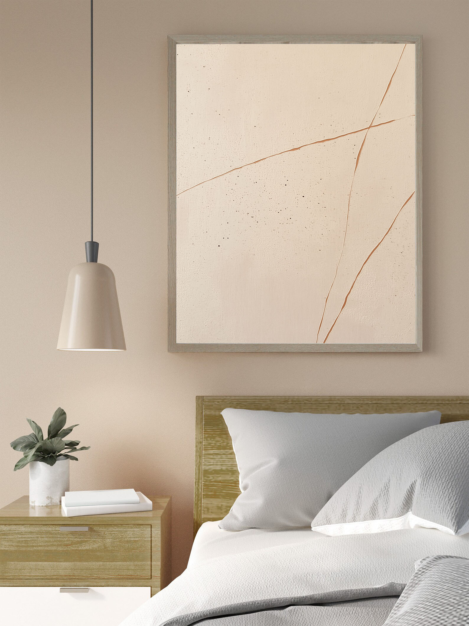 Cracked Earth Serenity | Beige Whisper