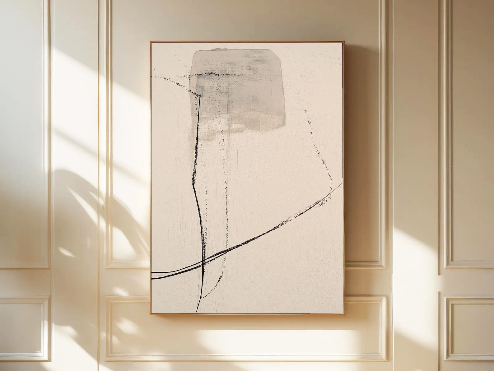 Abstract Line Grace | Soft Shadow