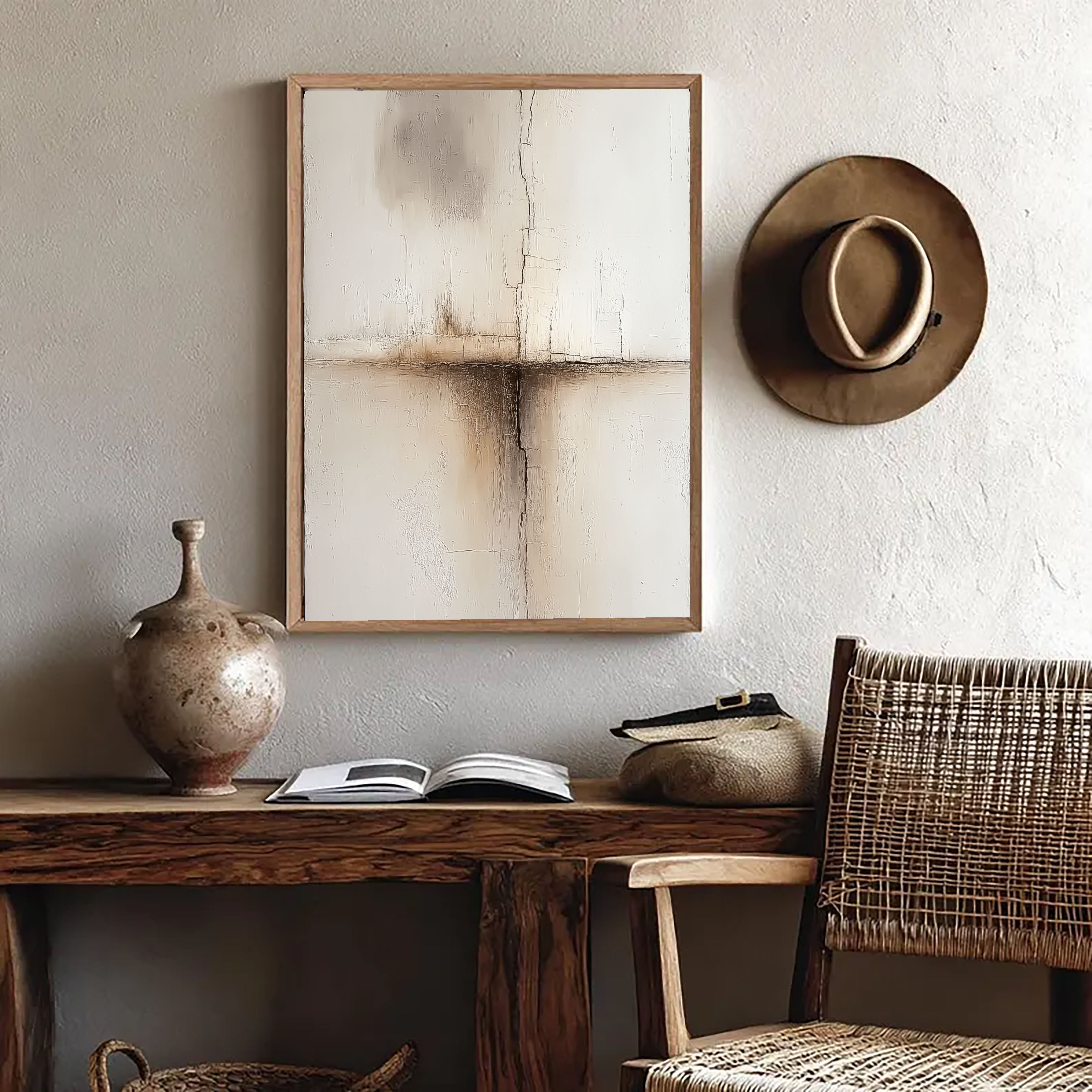 Textured Earthy Elegance | Ivory Tones