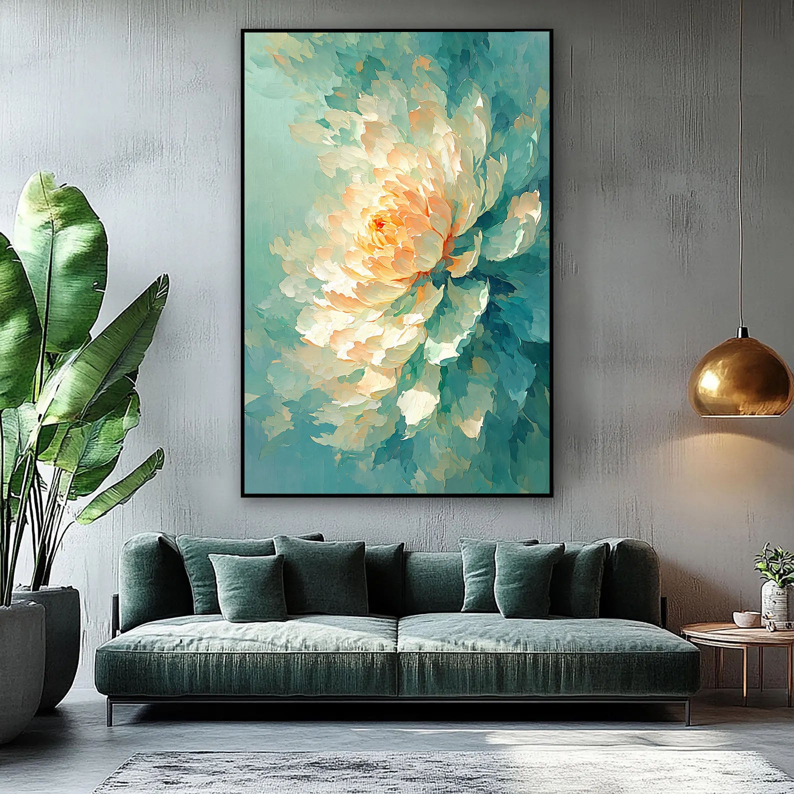 Soft Petal Radiance | Blush Peony