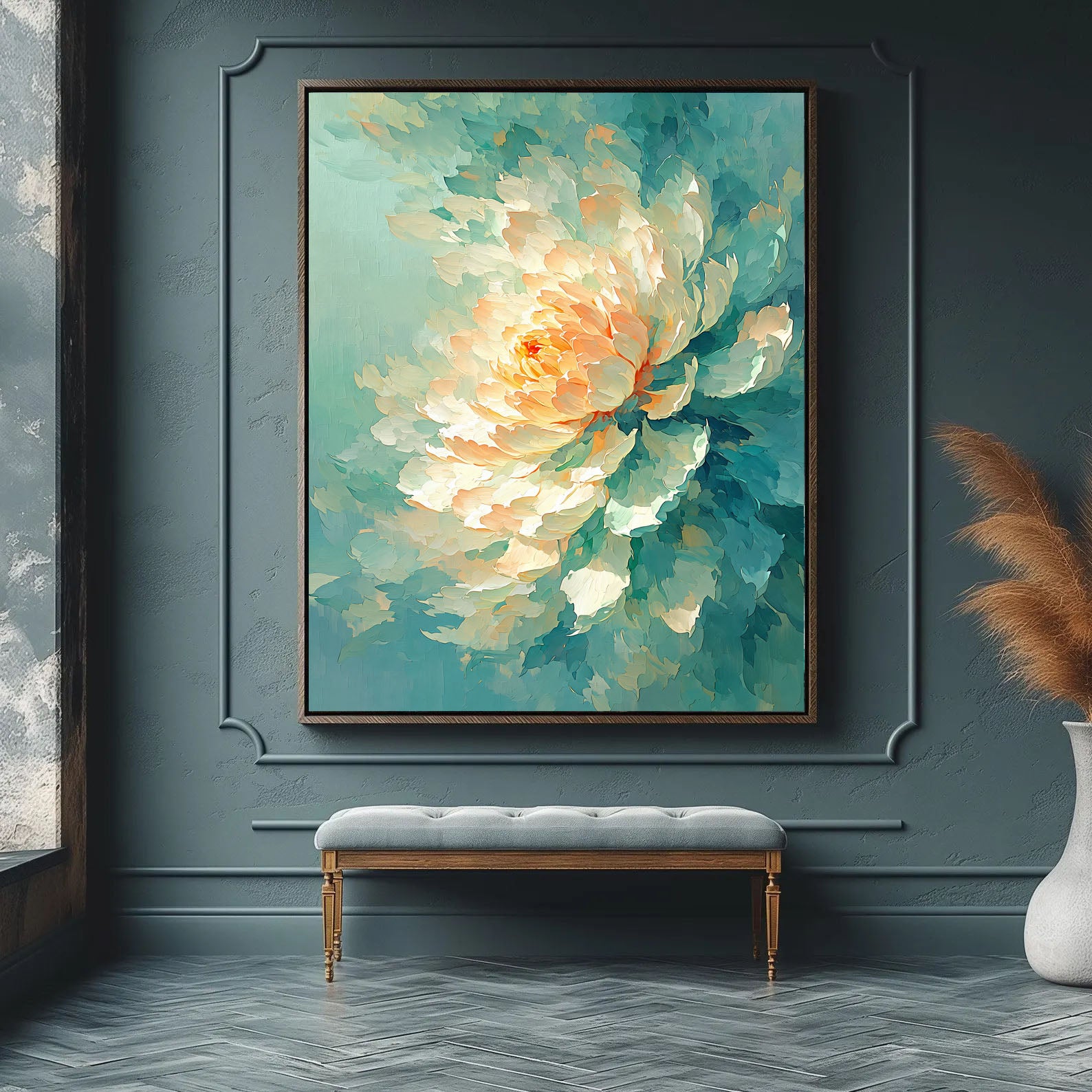 Soft Petal Radiance | Blush Peony