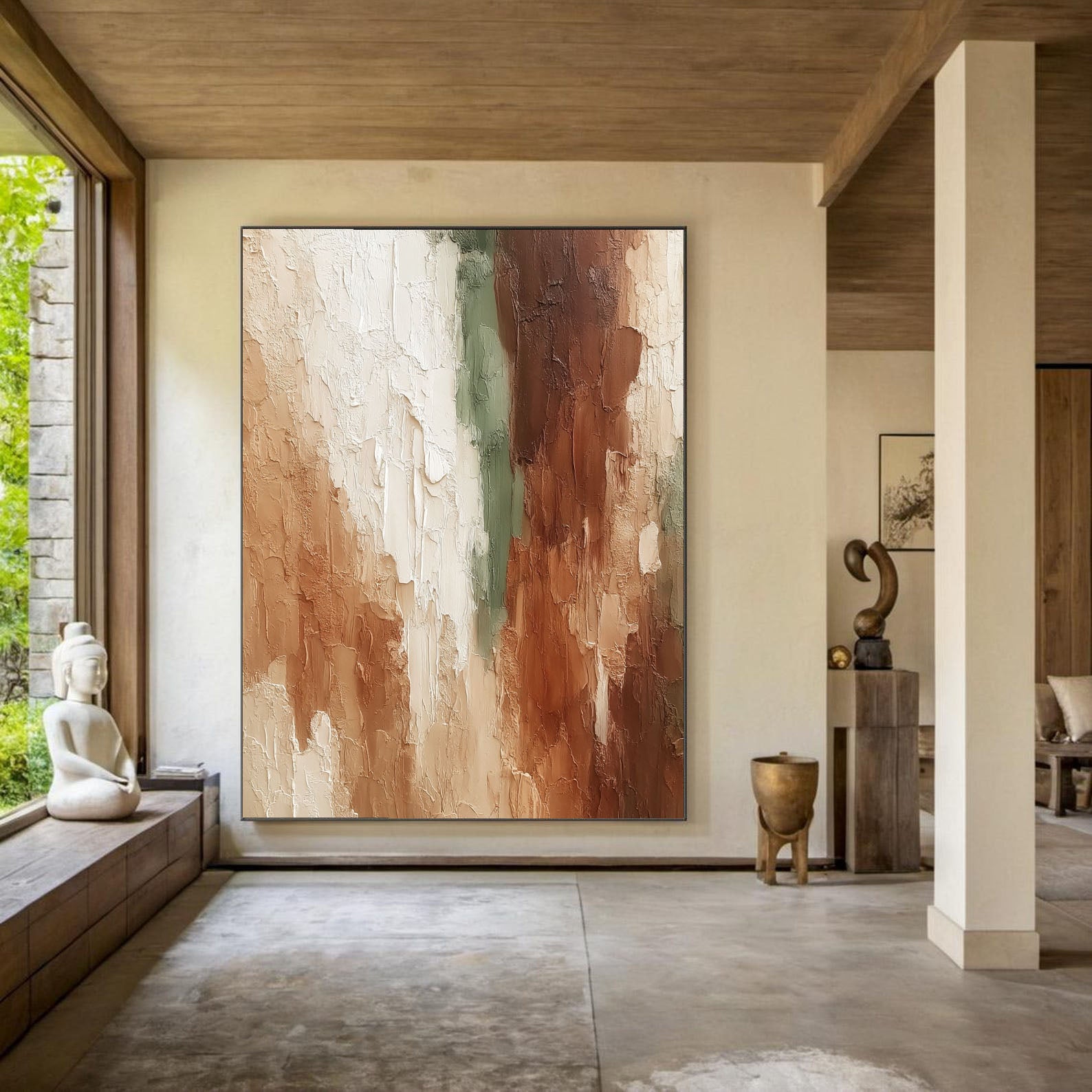 Textured Earthy Harmony | Terracotta Hues