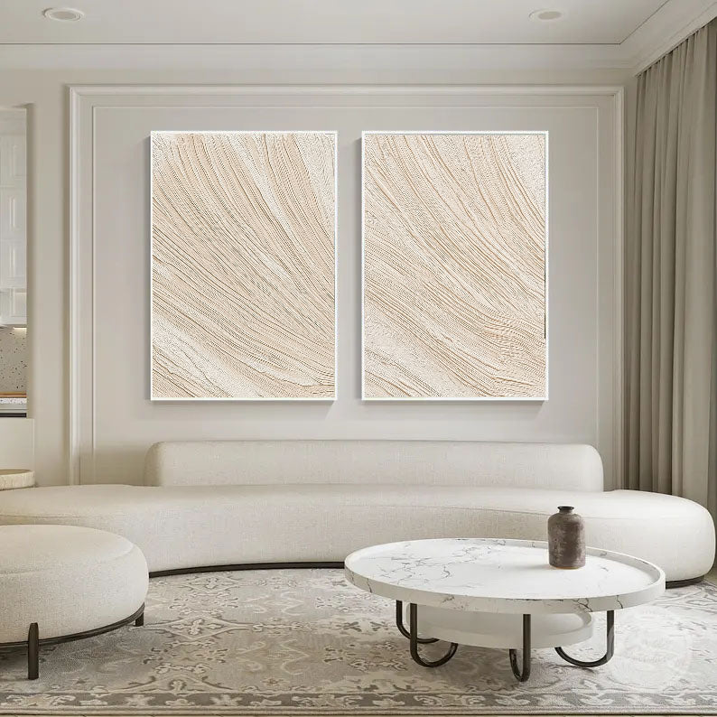Textured Sandstone Waves | Gentle Ripples