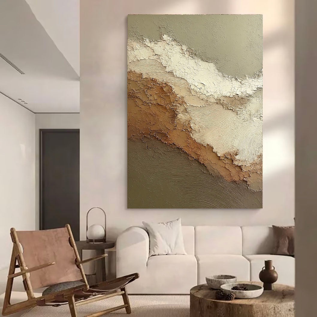 Textured Crackled Layers | Neutral Hues