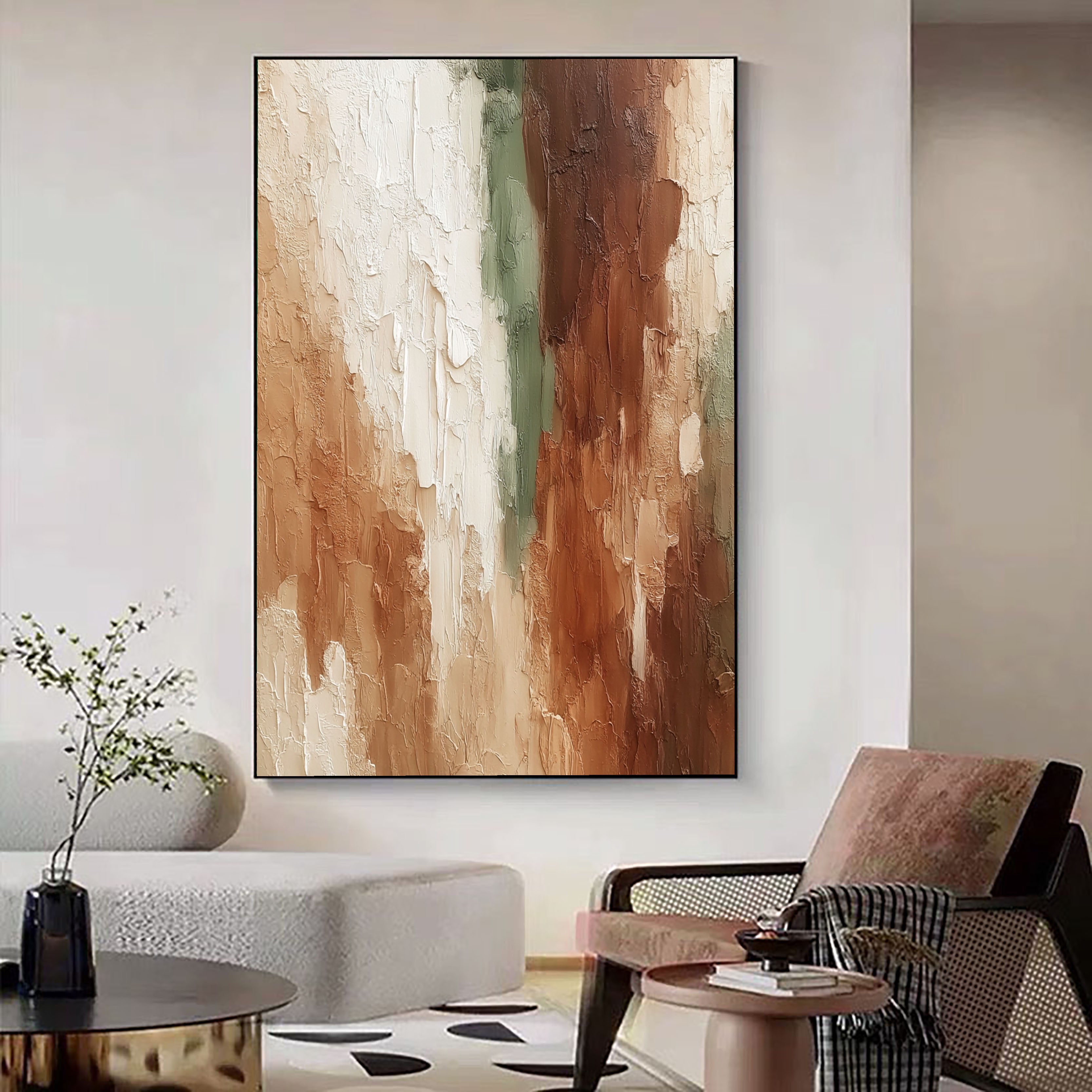 Textured Earthy Harmony | Terracotta Hues