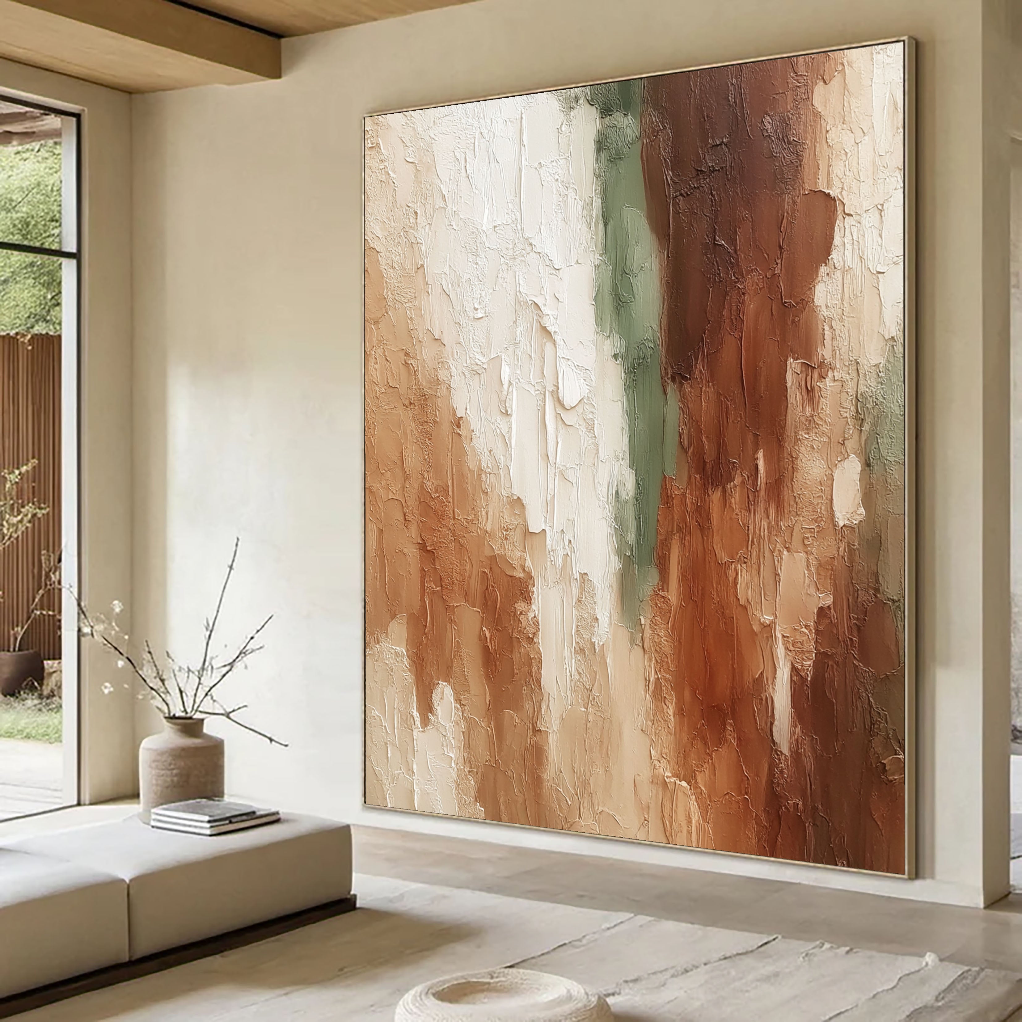 Textured Earthy Harmony | Terracotta Hues