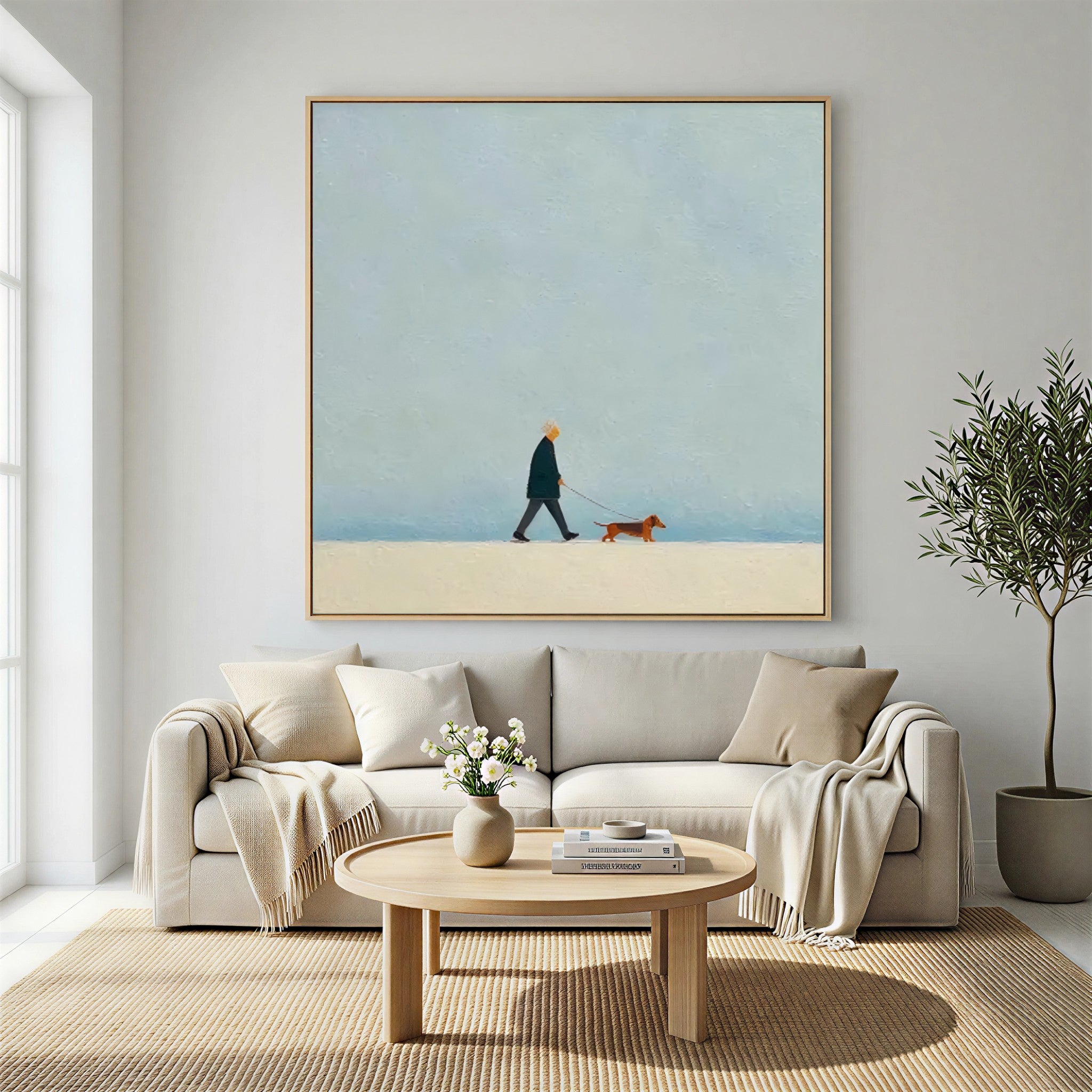Tranquil Walk Companion | Serene Stroll