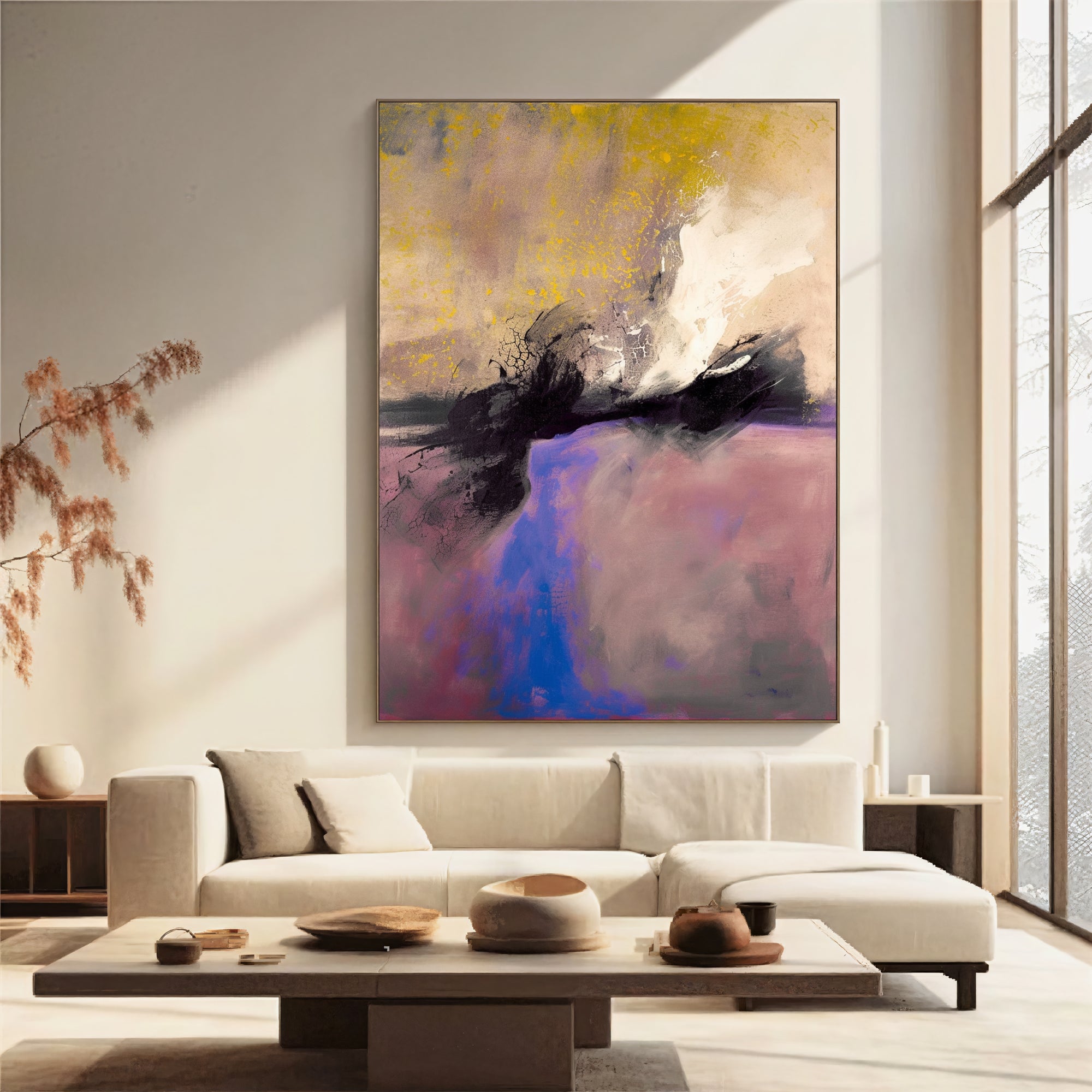 Textured Magenta Opulence | Pink Purple