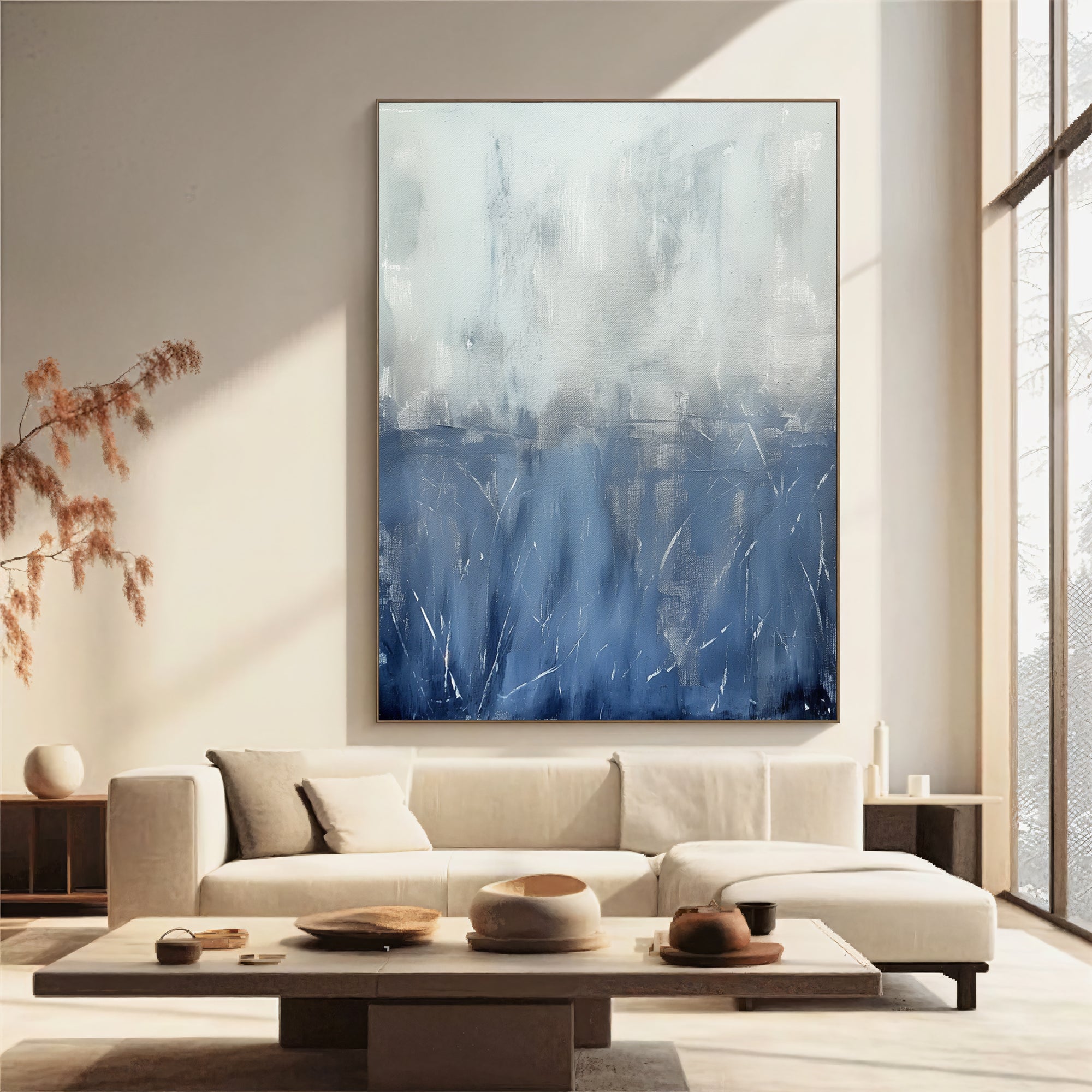 Textured Blue Nuance | Mist Hues