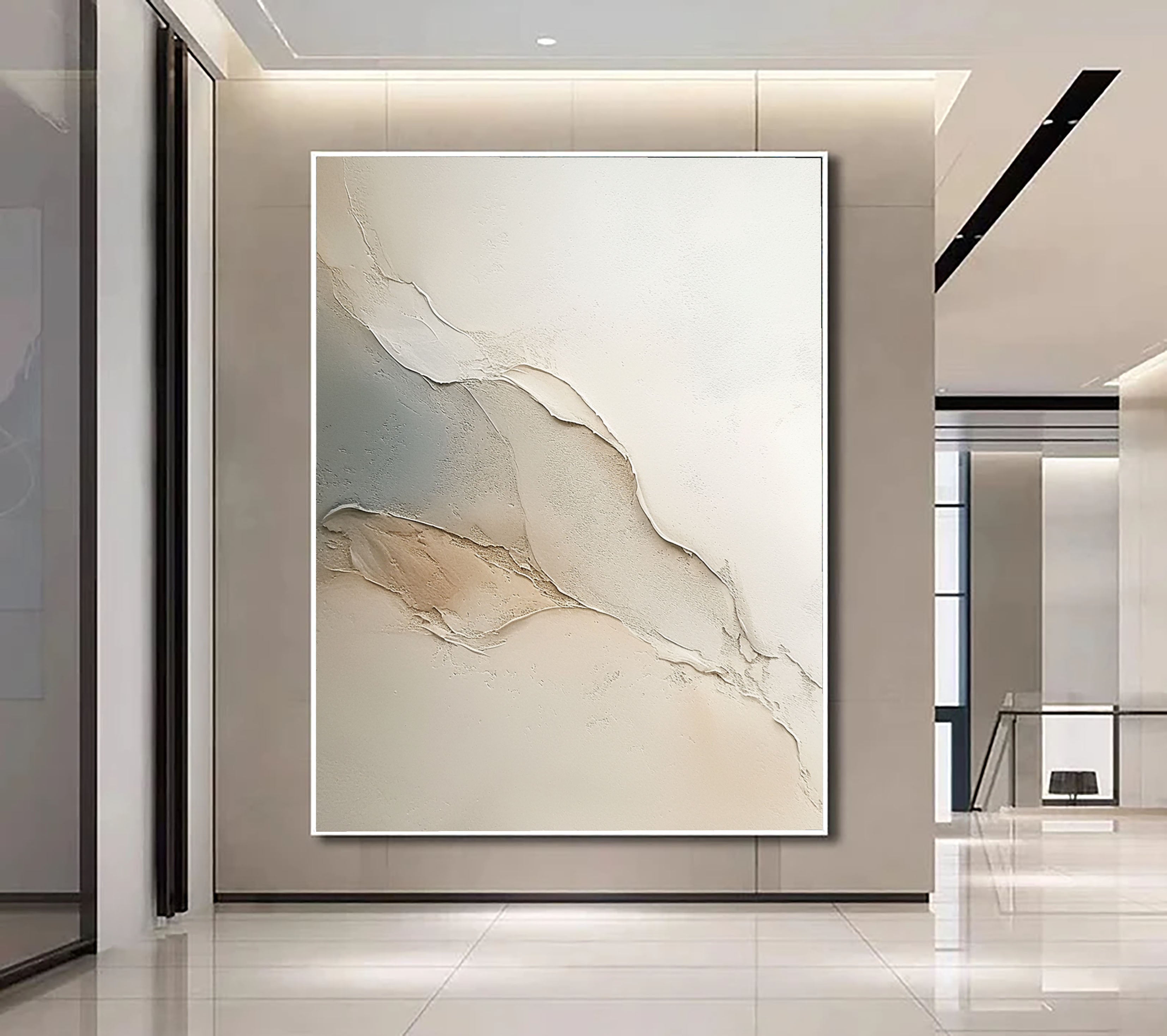 Textured Neutral Rhythm | Earthy Flow