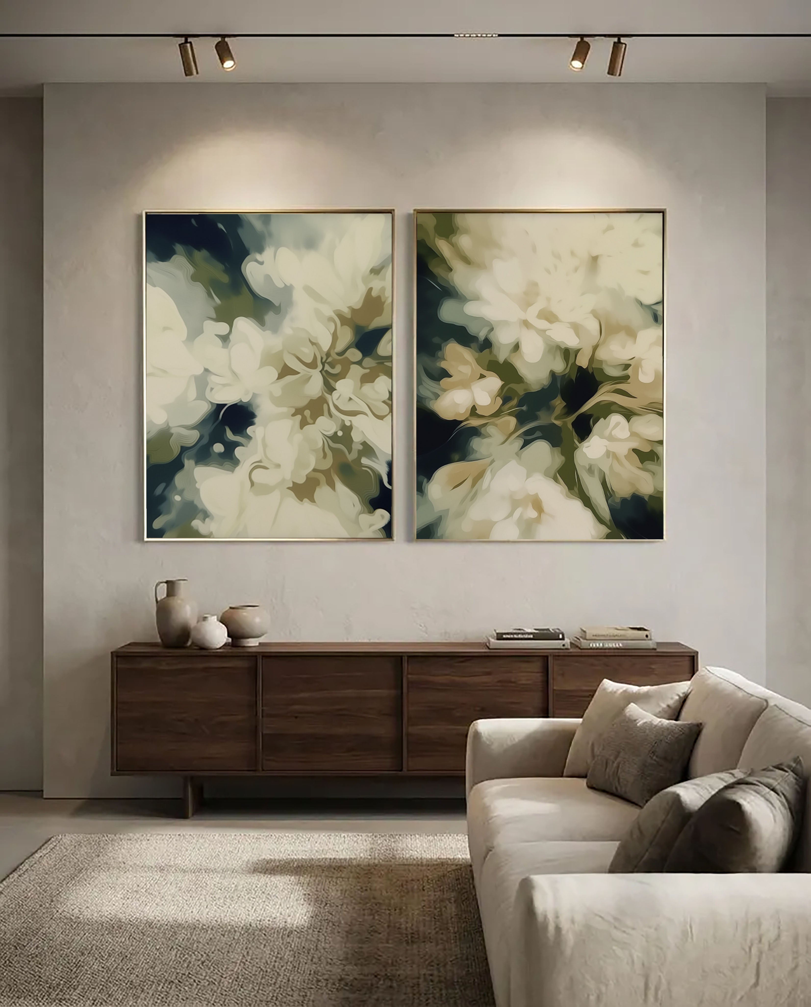 Ethereal Floral Fusion | Soft Tones