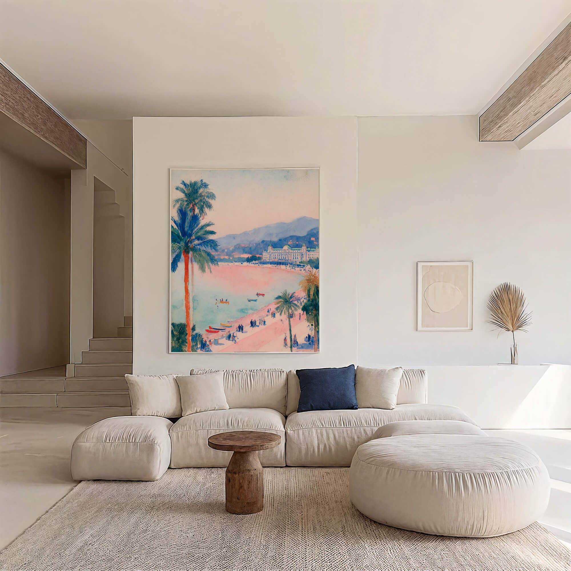 Pastel Riviera Vista | Monaco Coast