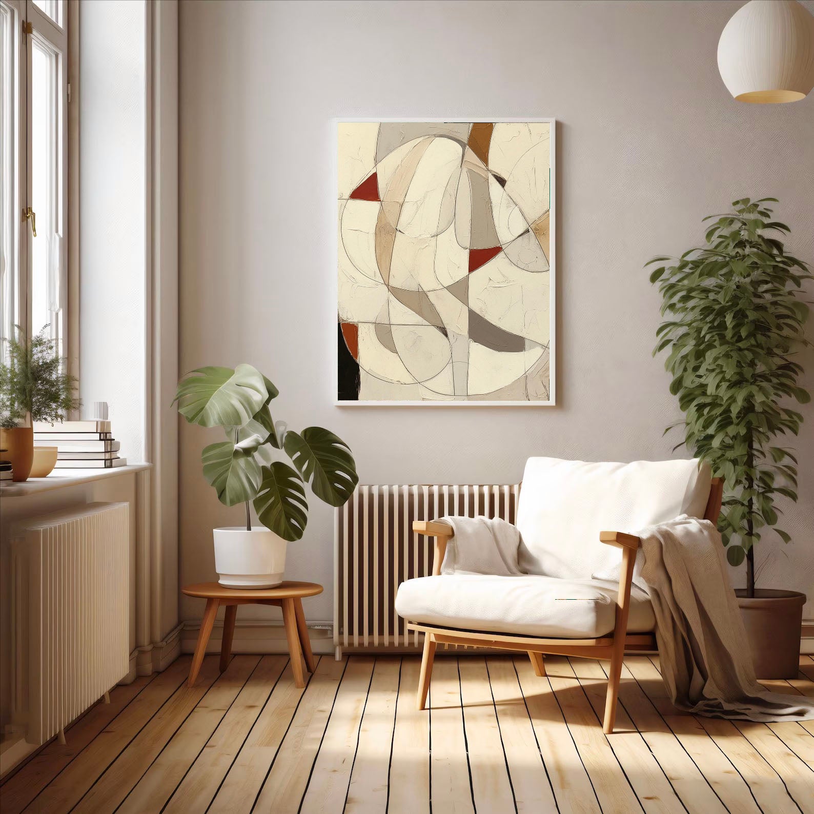 Textured Abstract Rhythm | Neutral Tinge