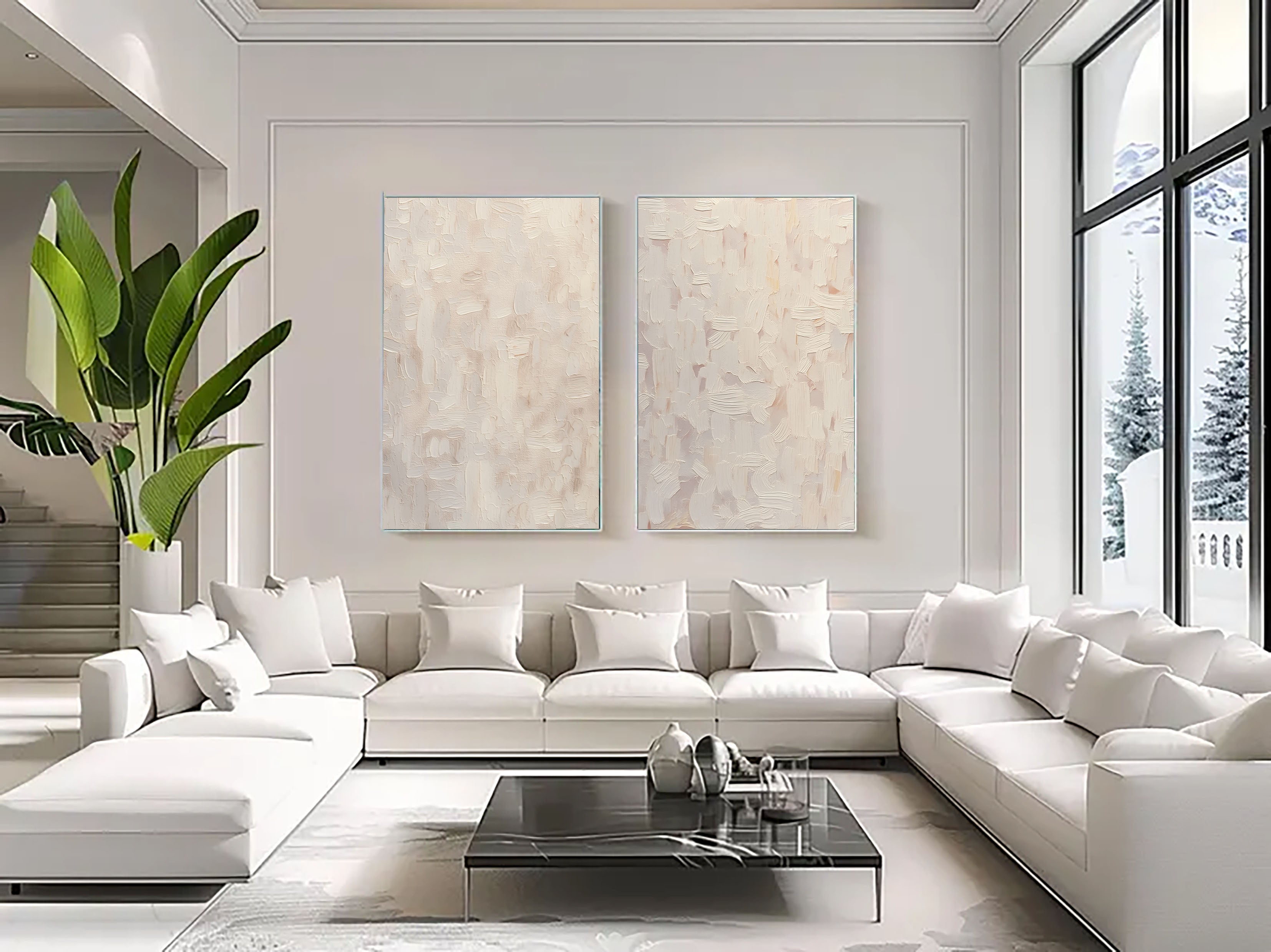 Subtle Neutral Texture | Soft Hues